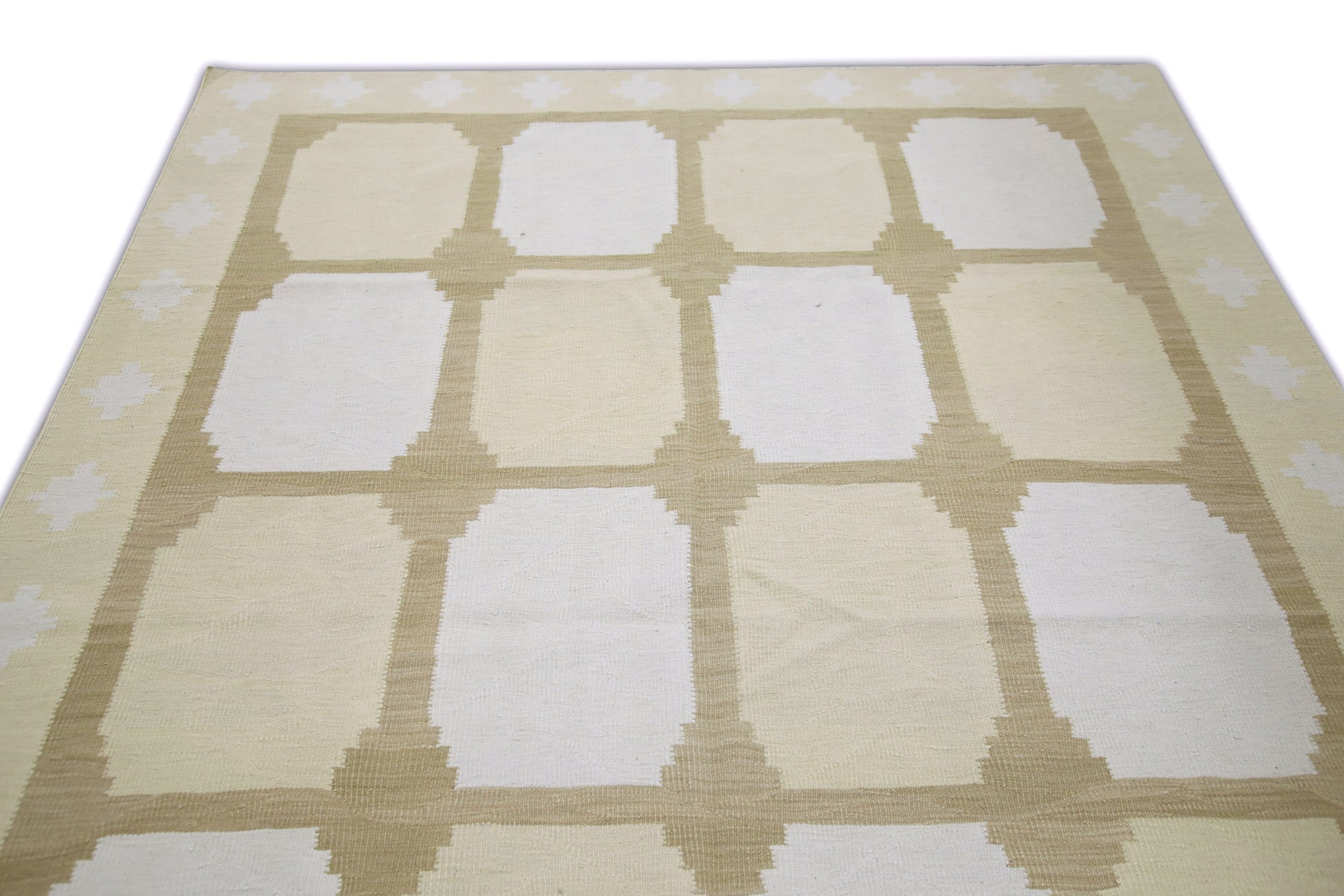 Oriental Flatweave Turkish Kilim 6'2" x 9' #10968