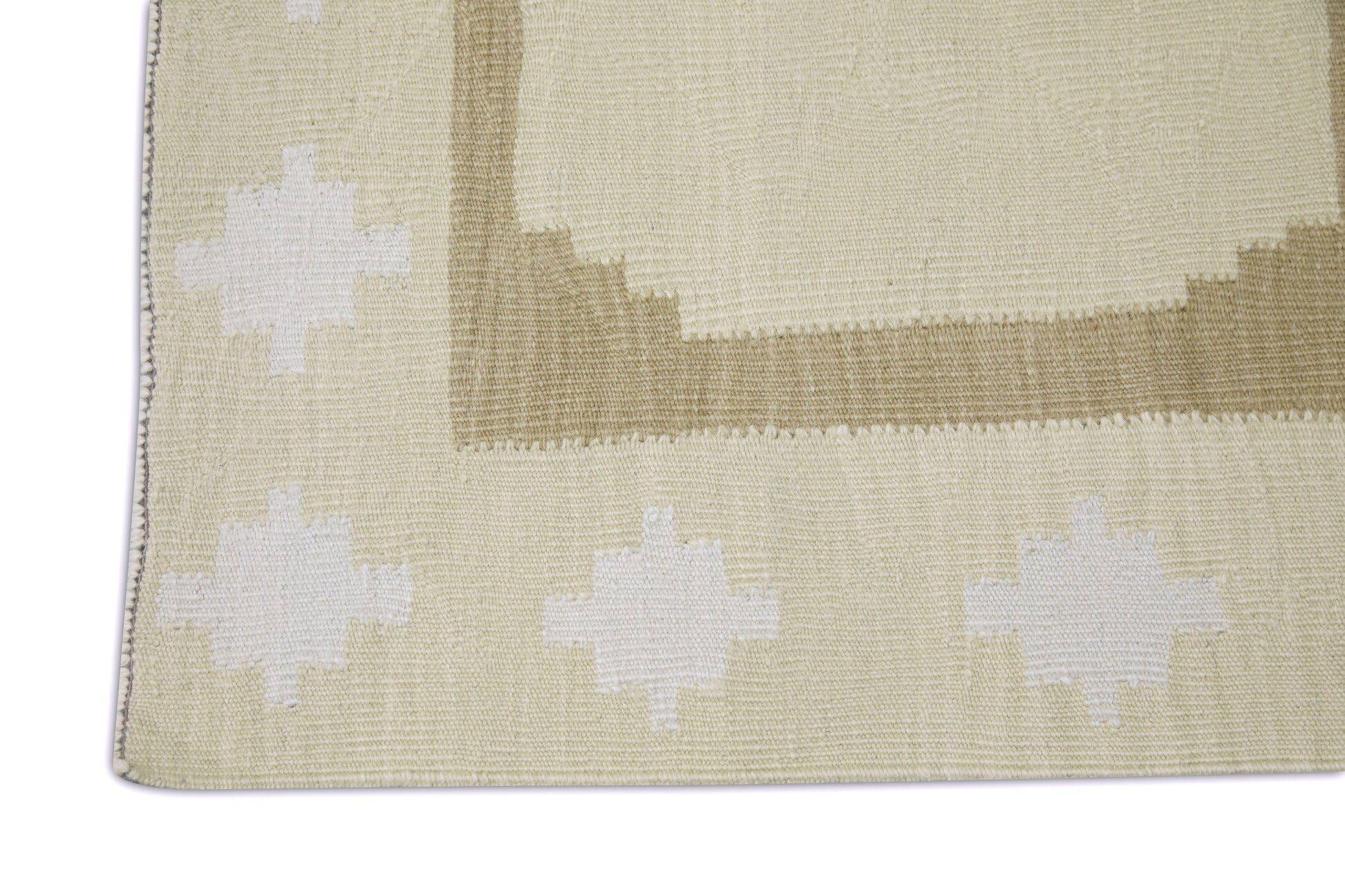 Oriental Flatweave Turkish Kilim 6'2" x 9' #10968