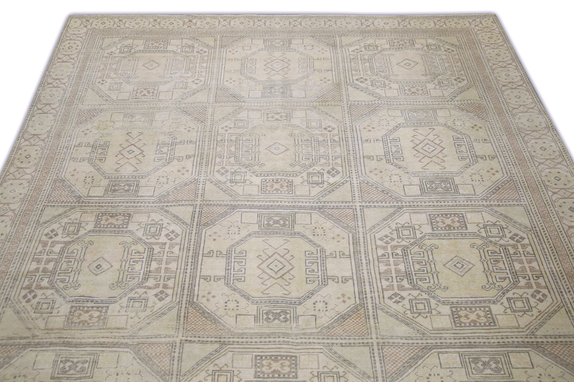 Turkish Vintage Anatolian Rug  6'1" x 9'8" #11106