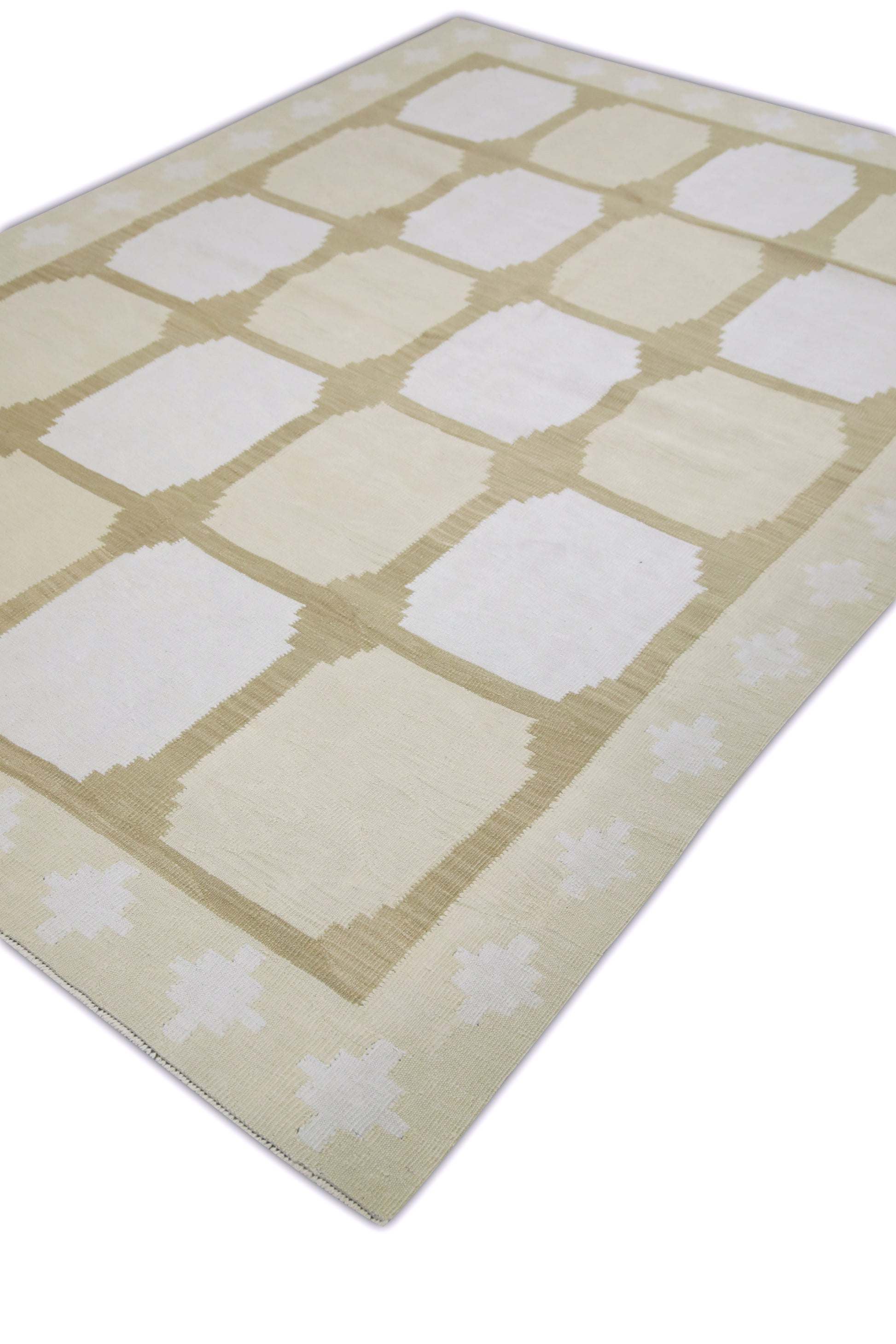 Oriental Flatweave Turkish Kilim 6'3" x 8'10" #10766