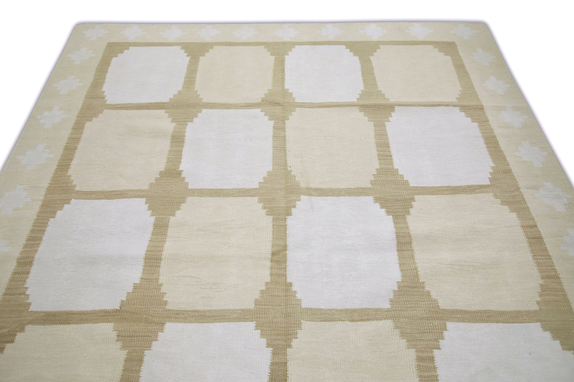 Oriental Flatweave Turkish Kilim 6'3" x 8'10" #10766