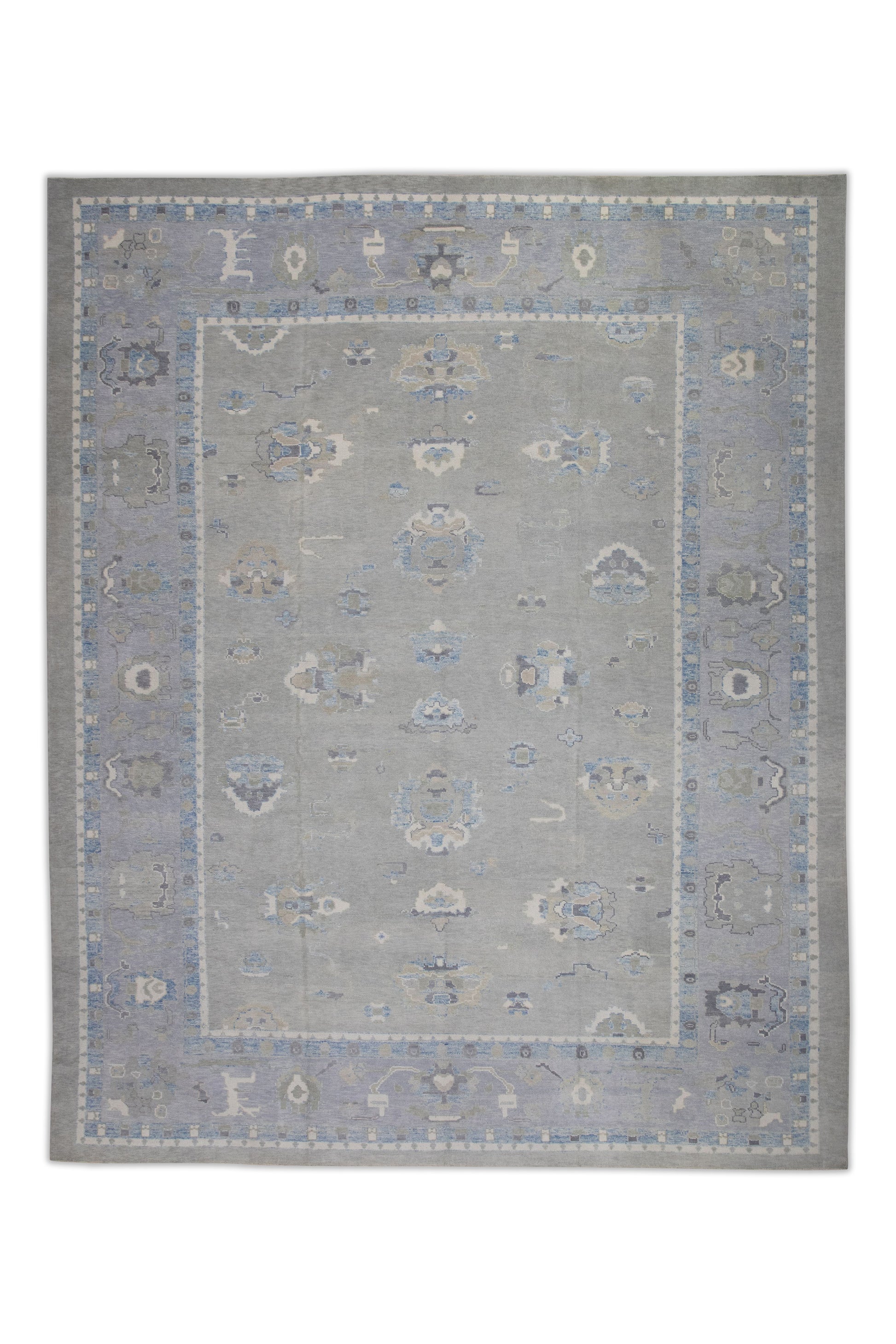 Turkish Oushak Rug 12'6" x 15'2" #8210