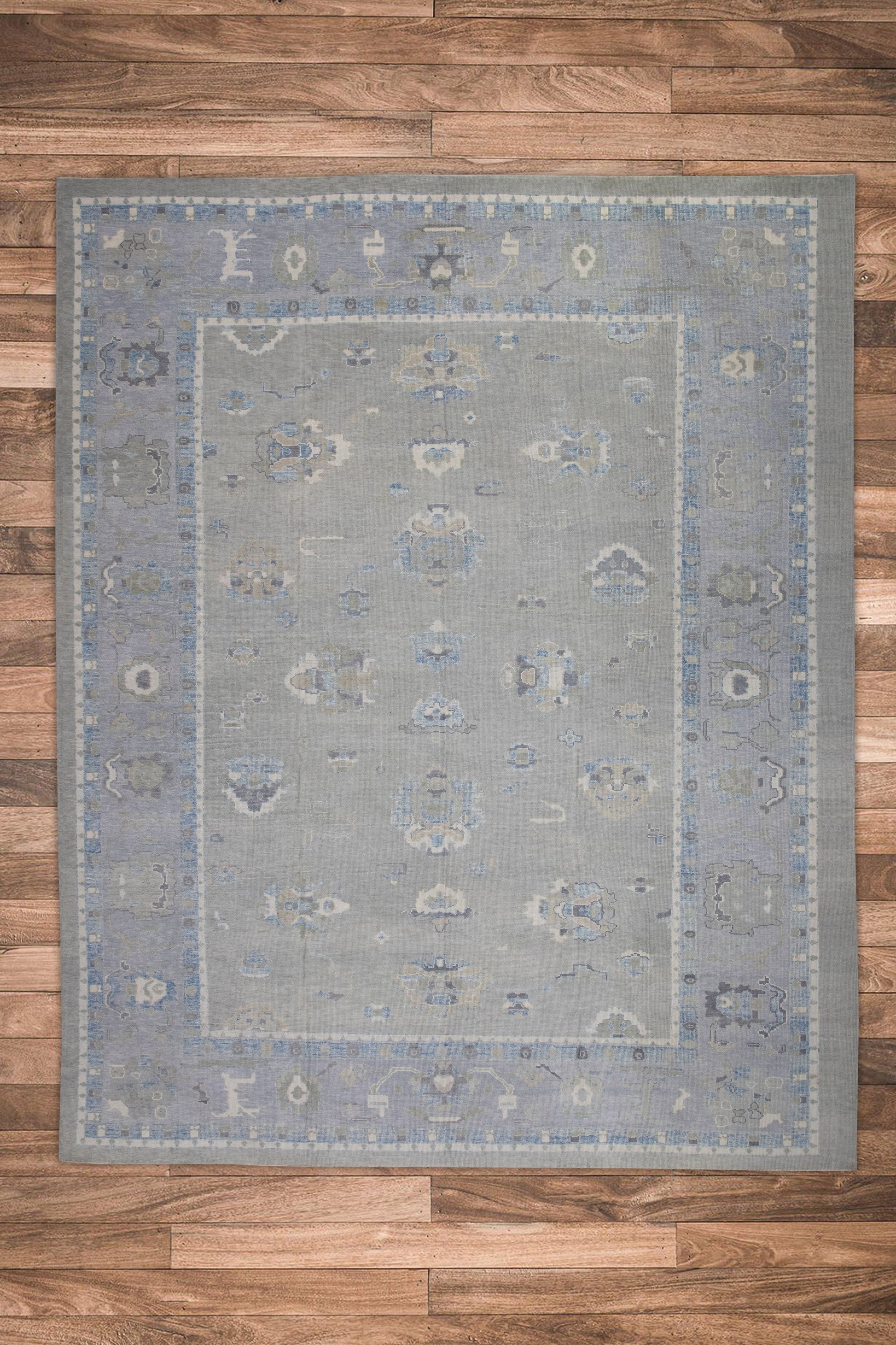 Turkish Oushak Rug 12'6" x 15'2" #8210