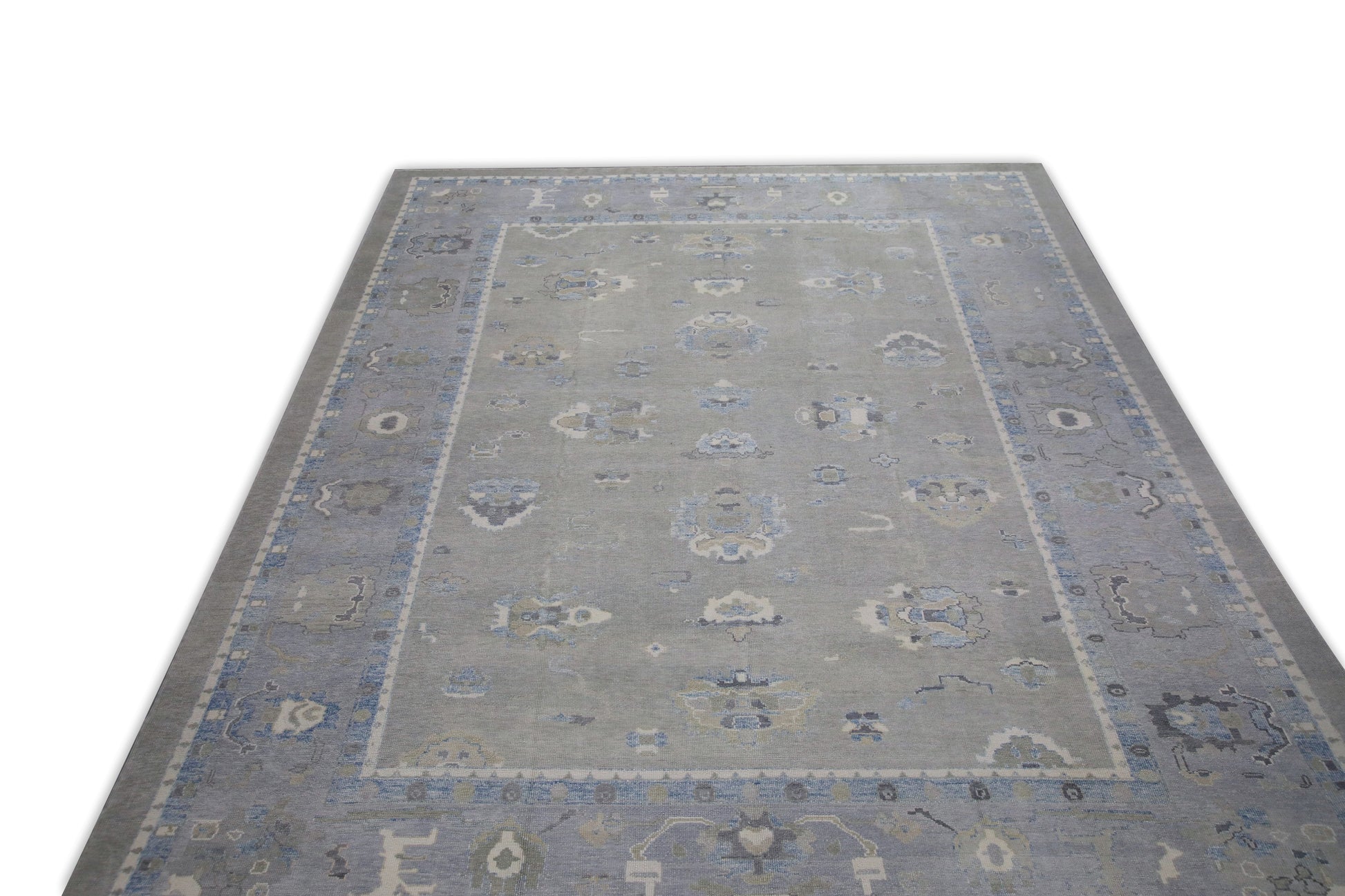 Turkish Oushak Rug 12'6" x 15'2" #8210