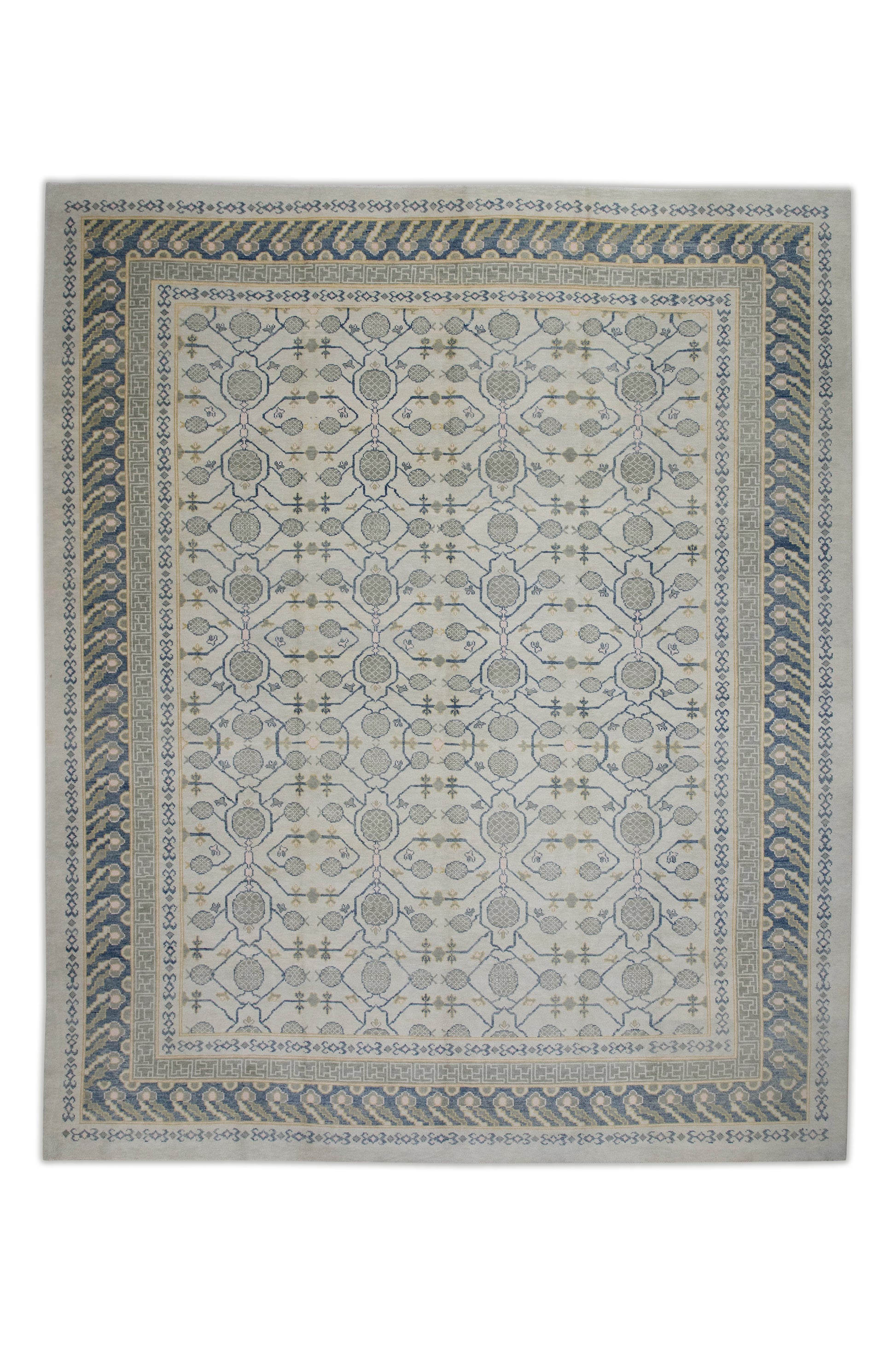 Turkish Oushak Rug 12'2" x 14'9" #7597