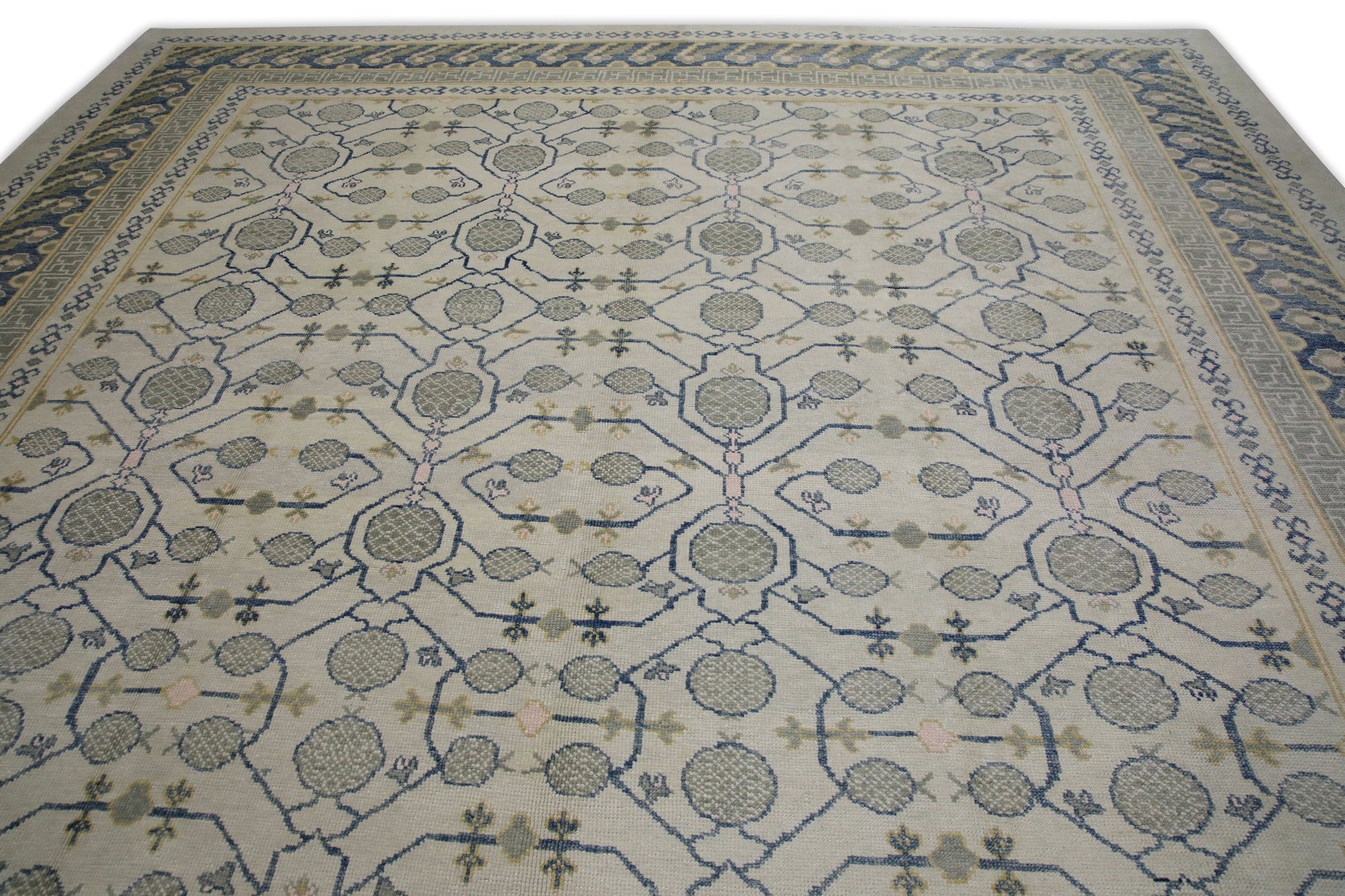 Turkish Oushak Rug 12'2" x 14'9" #7597