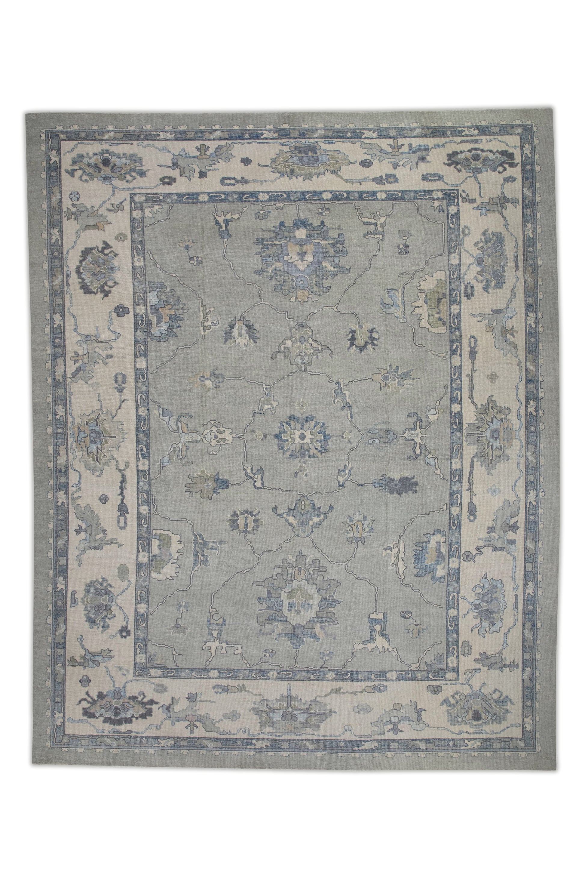 Turkish Oushak Rug 12'3" x 15'7" #7584