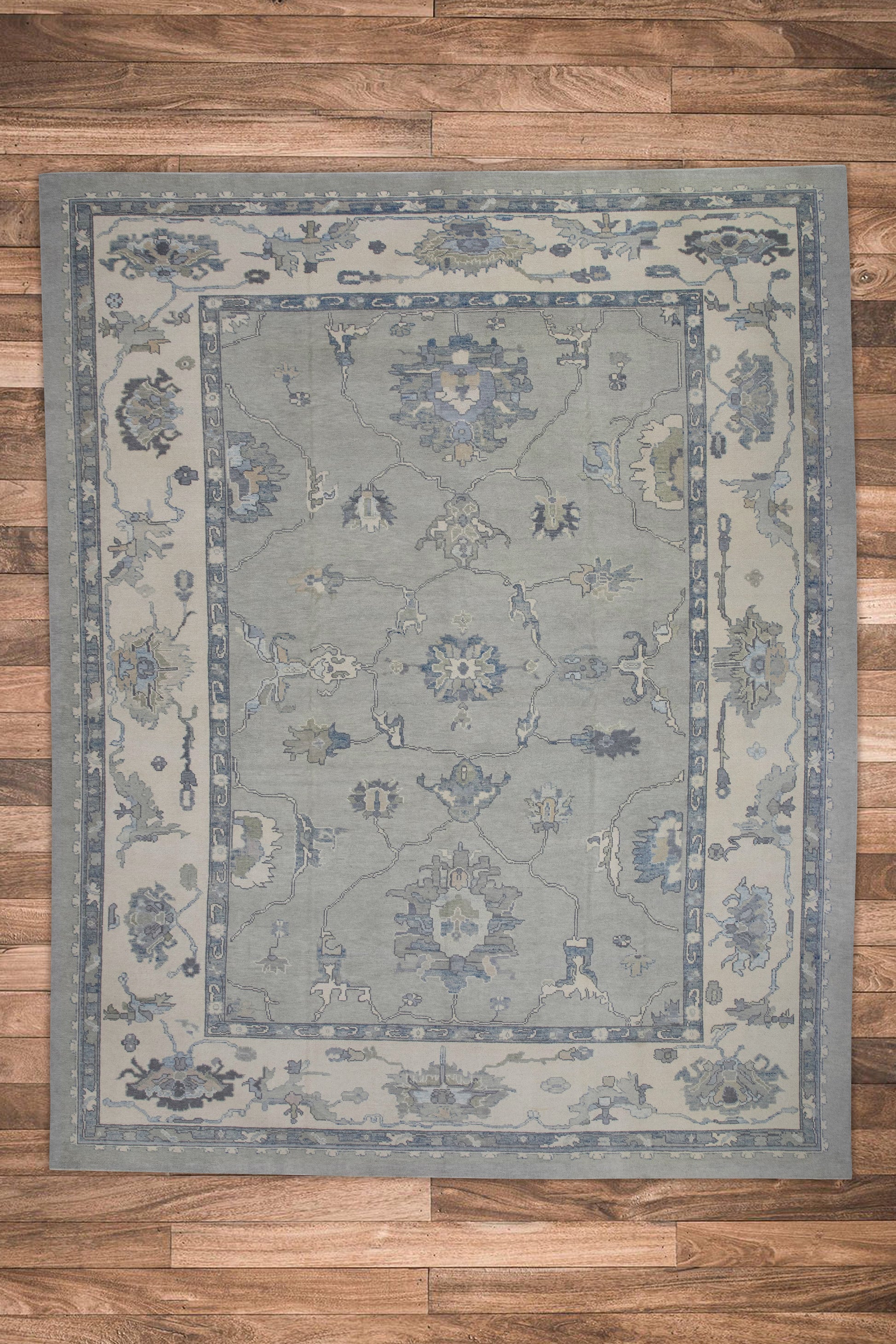 Turkish Oushak Rug 12'3" x 15'7" #7584