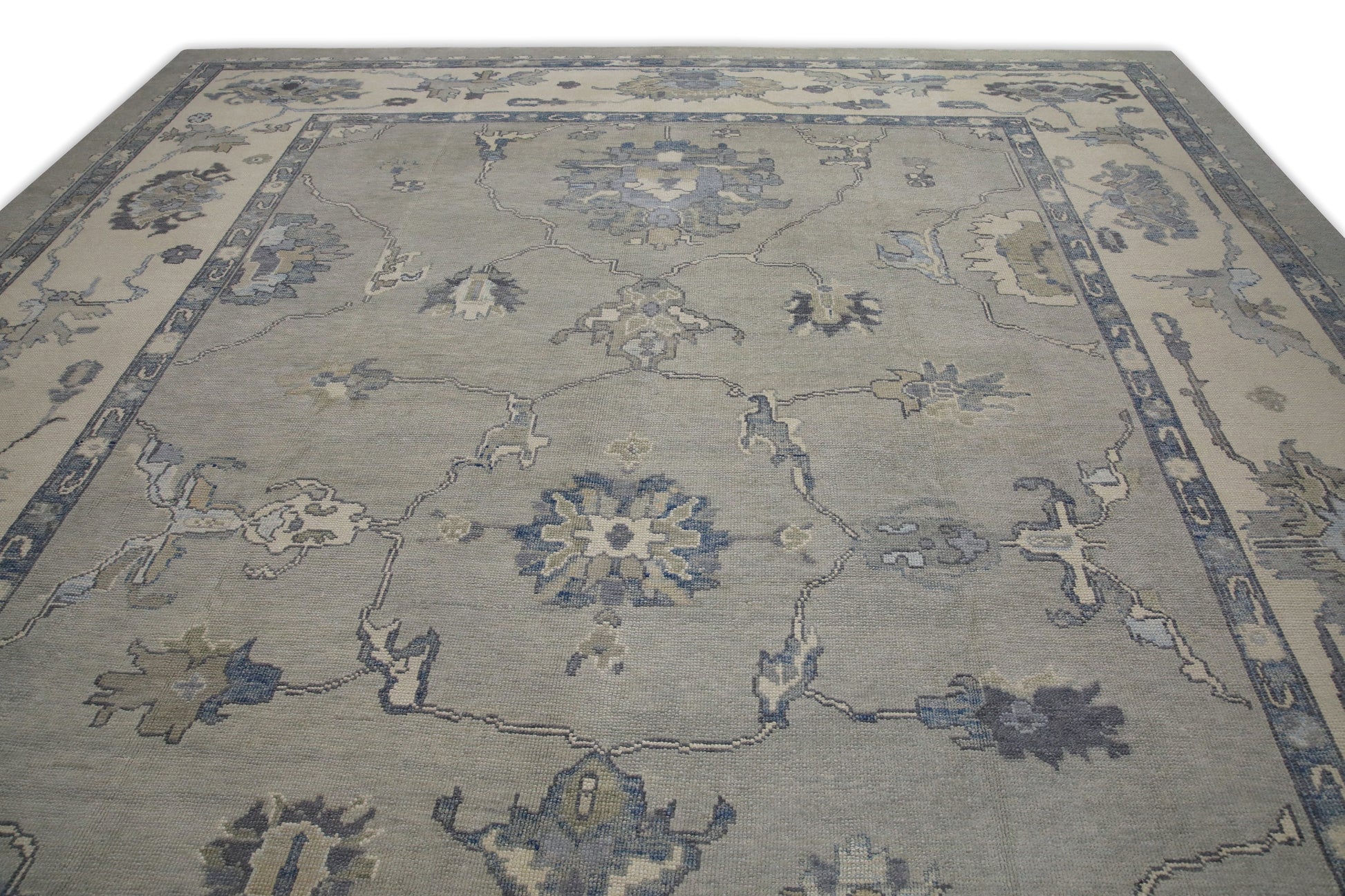 Turkish Oushak Rug 12'3" x 15'7" #7584