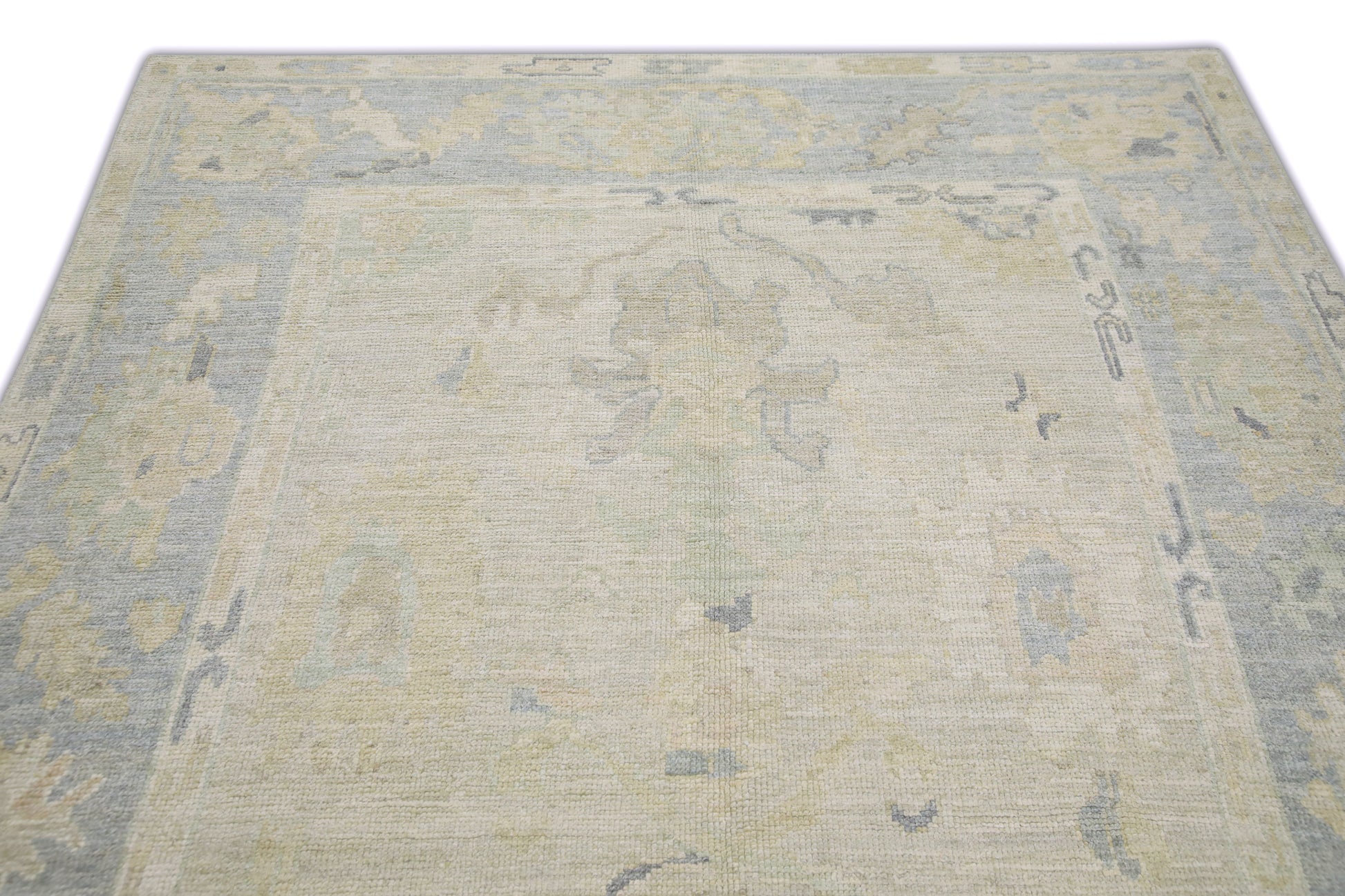 Turkish Oushak Rug 5'10" x 8'11" #10873