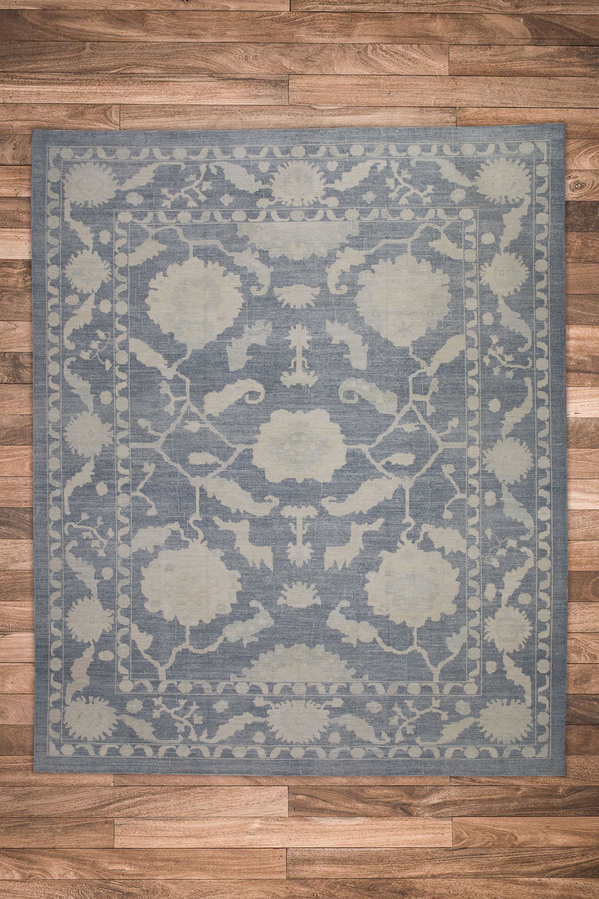 Turkish Oushak Rug 12'3" x 15' #7668