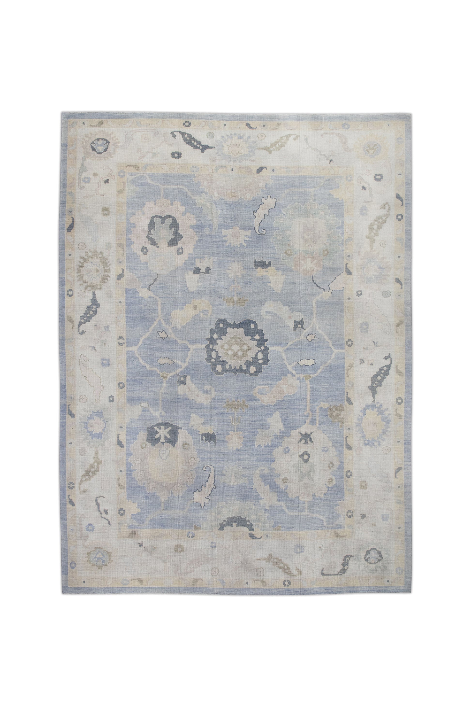 Turkish Oushak Rug 10'5" x 14'4" #8017