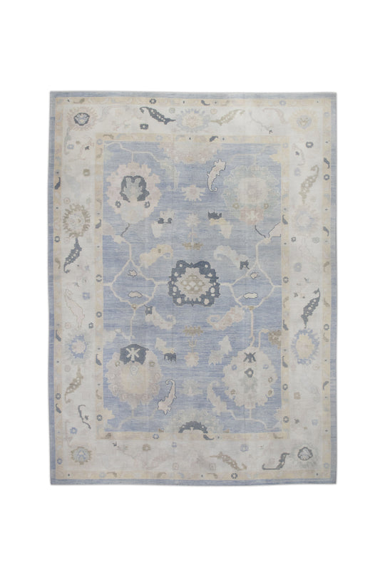 #8017 Turkish Oushak 10'5" x 14'4"