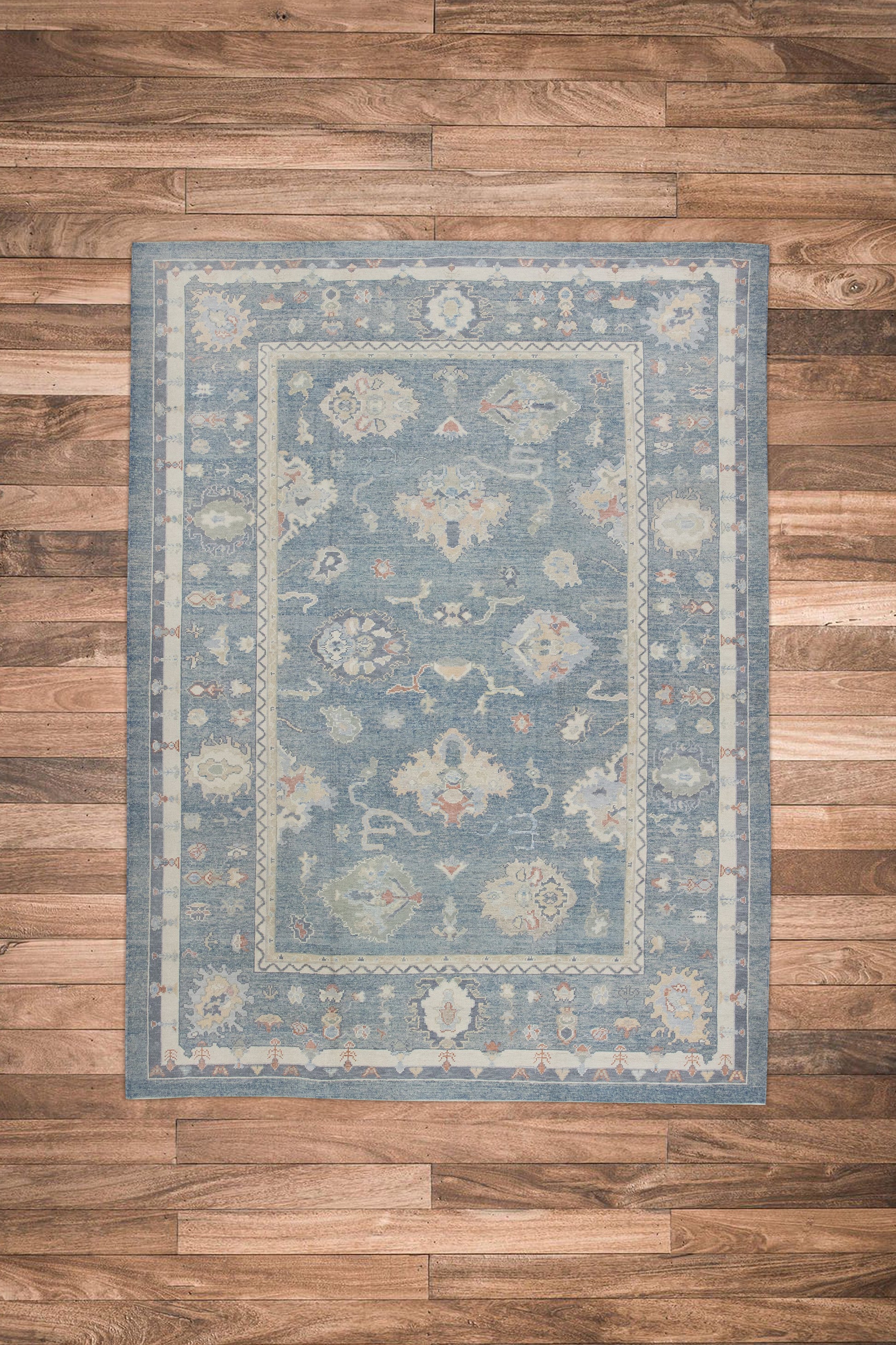 Turkish Oushak Rug 8'11" x 11'9" #11052
