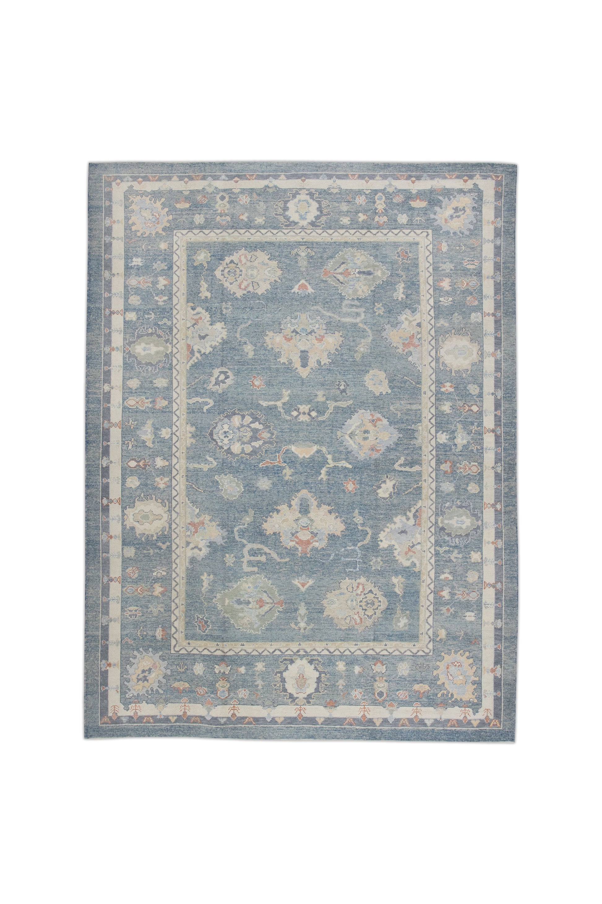 Turkish Oushak Rug 8'11" x 11'9" #11052