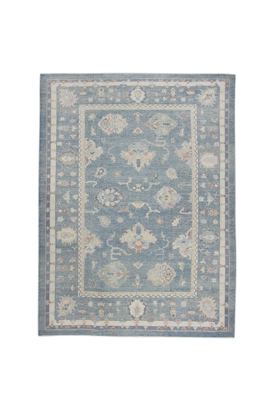 #11052 Turkish Oushak 8'11" x 11'9"