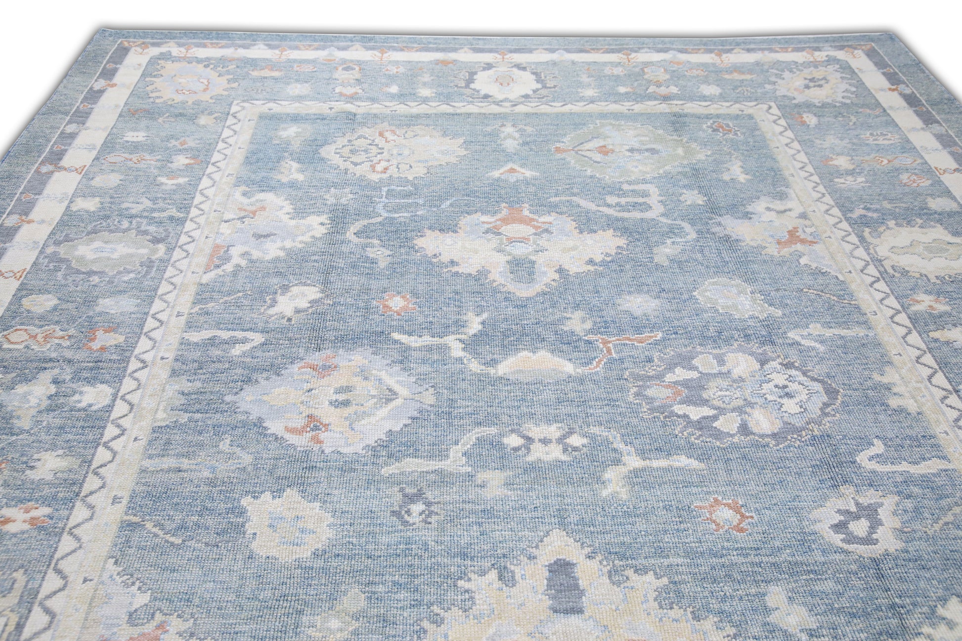 Turkish Oushak Rug 8'11" x 11'9" #11052