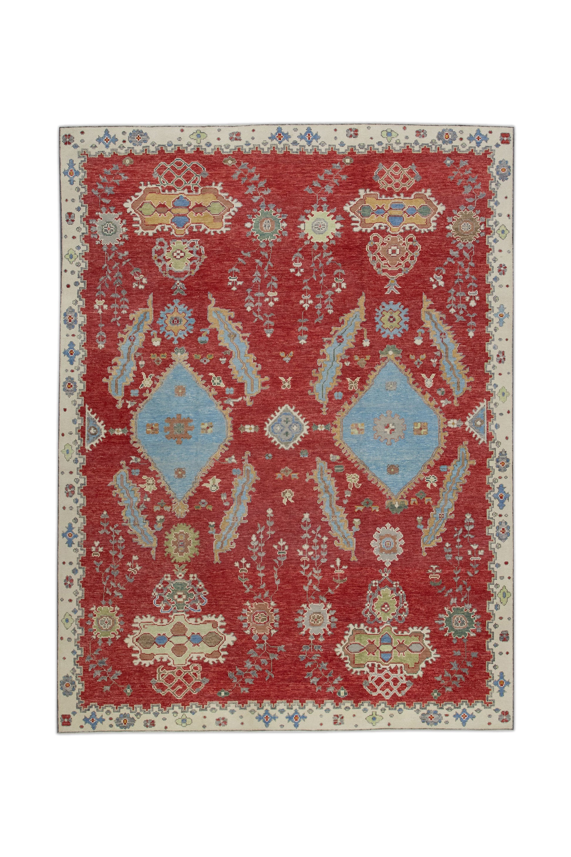 Turkish Oushak Rug 8'11" x 11'11" #10750