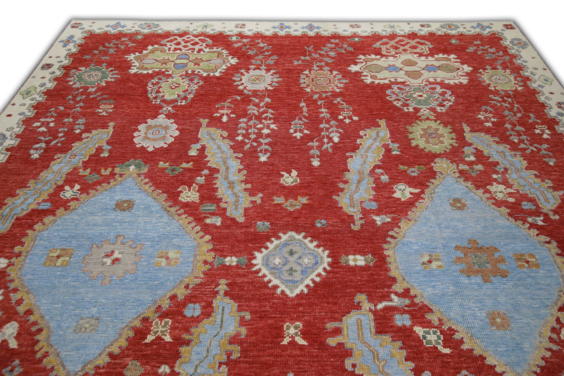 Turkish Oushak Rug 8'11" x 11'11" #10750