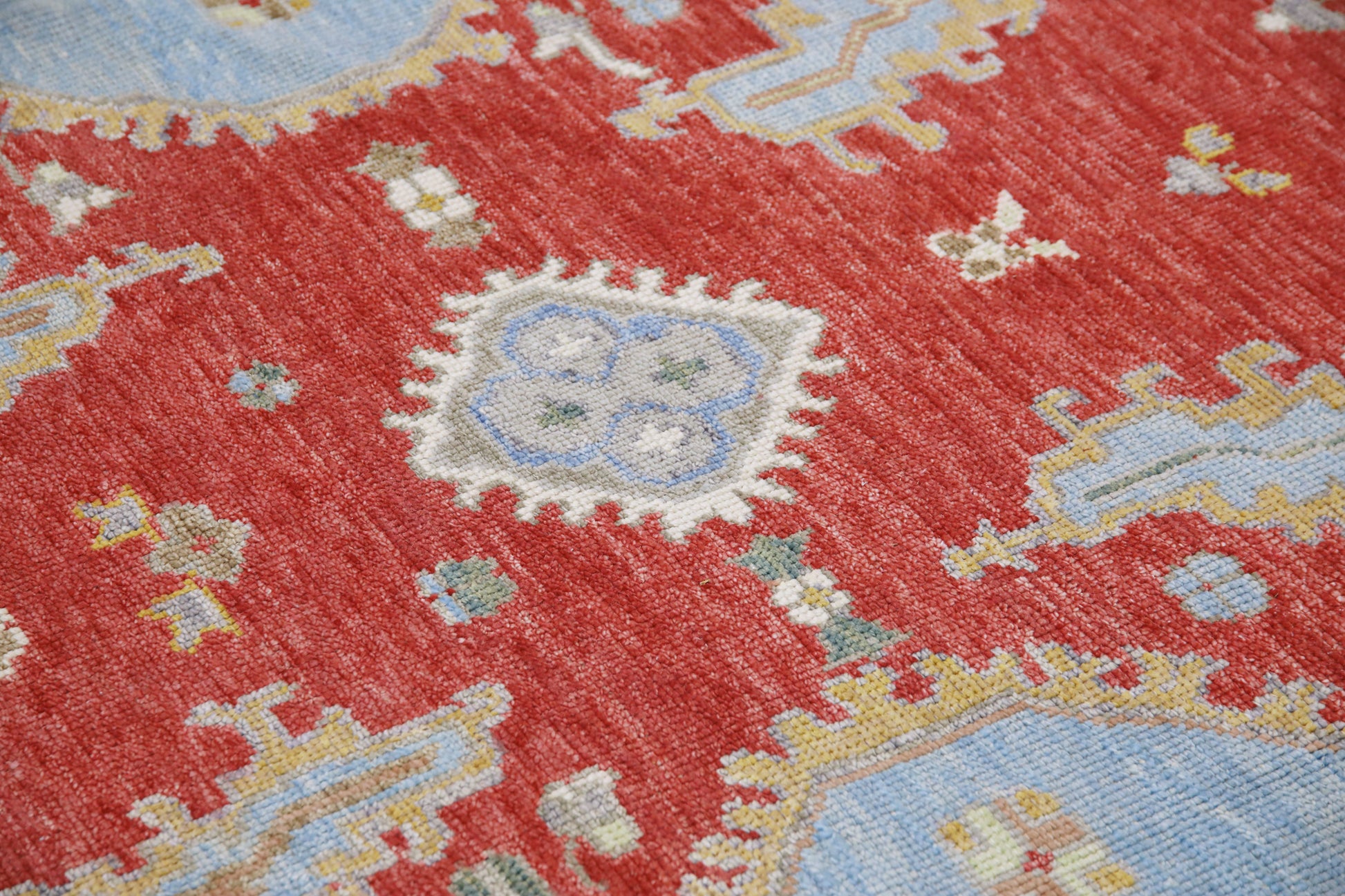 Turkish Oushak Rug 8'11" x 11'11" #10750