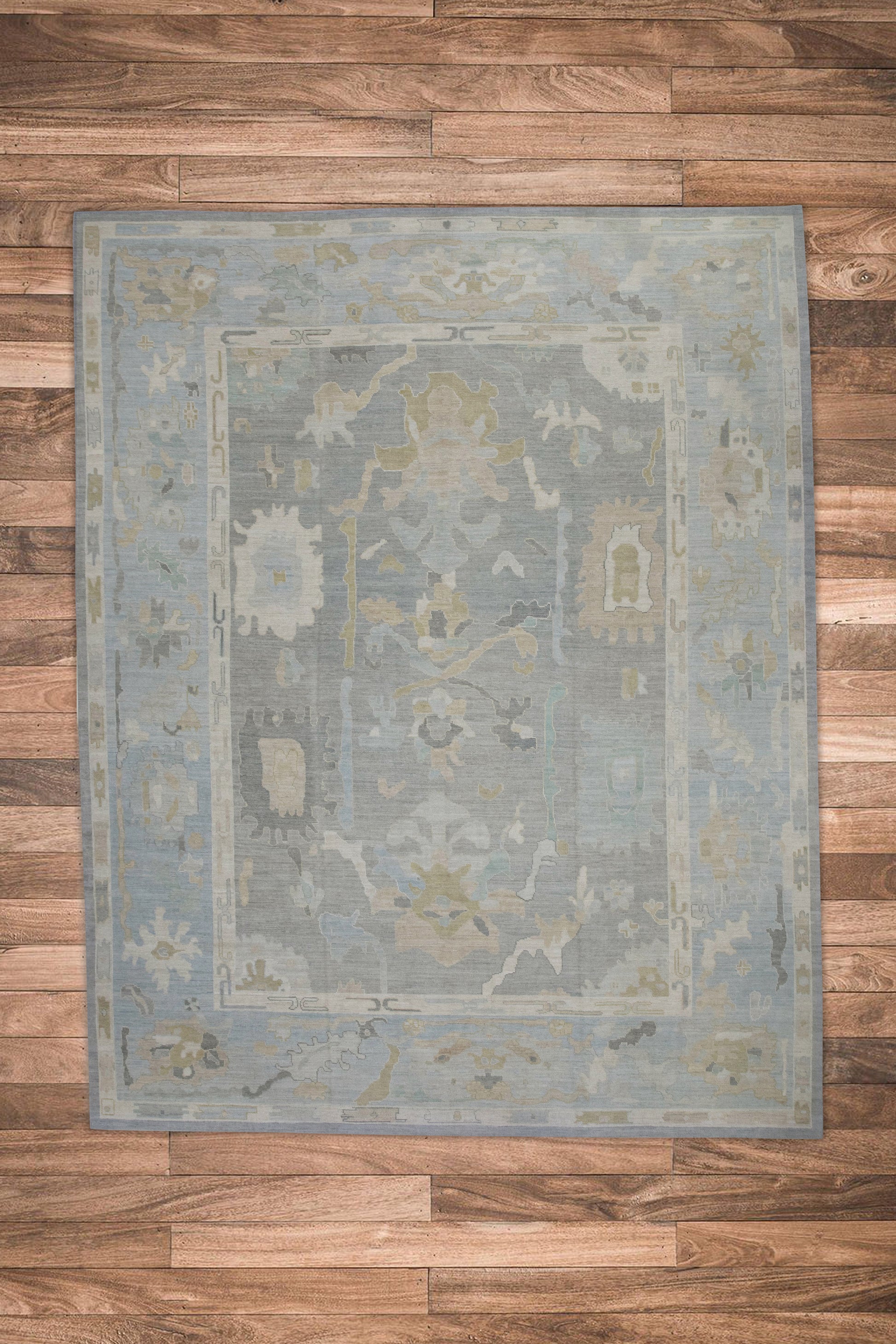 Turkish Oushak Rug 12'1" x 15'6" #8253