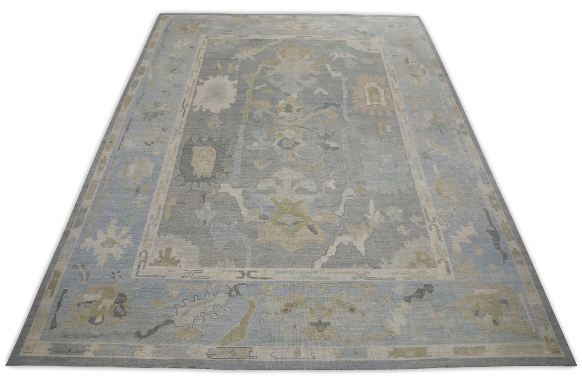 Turkish Oushak Rug 12'1" x 15'6" #8253