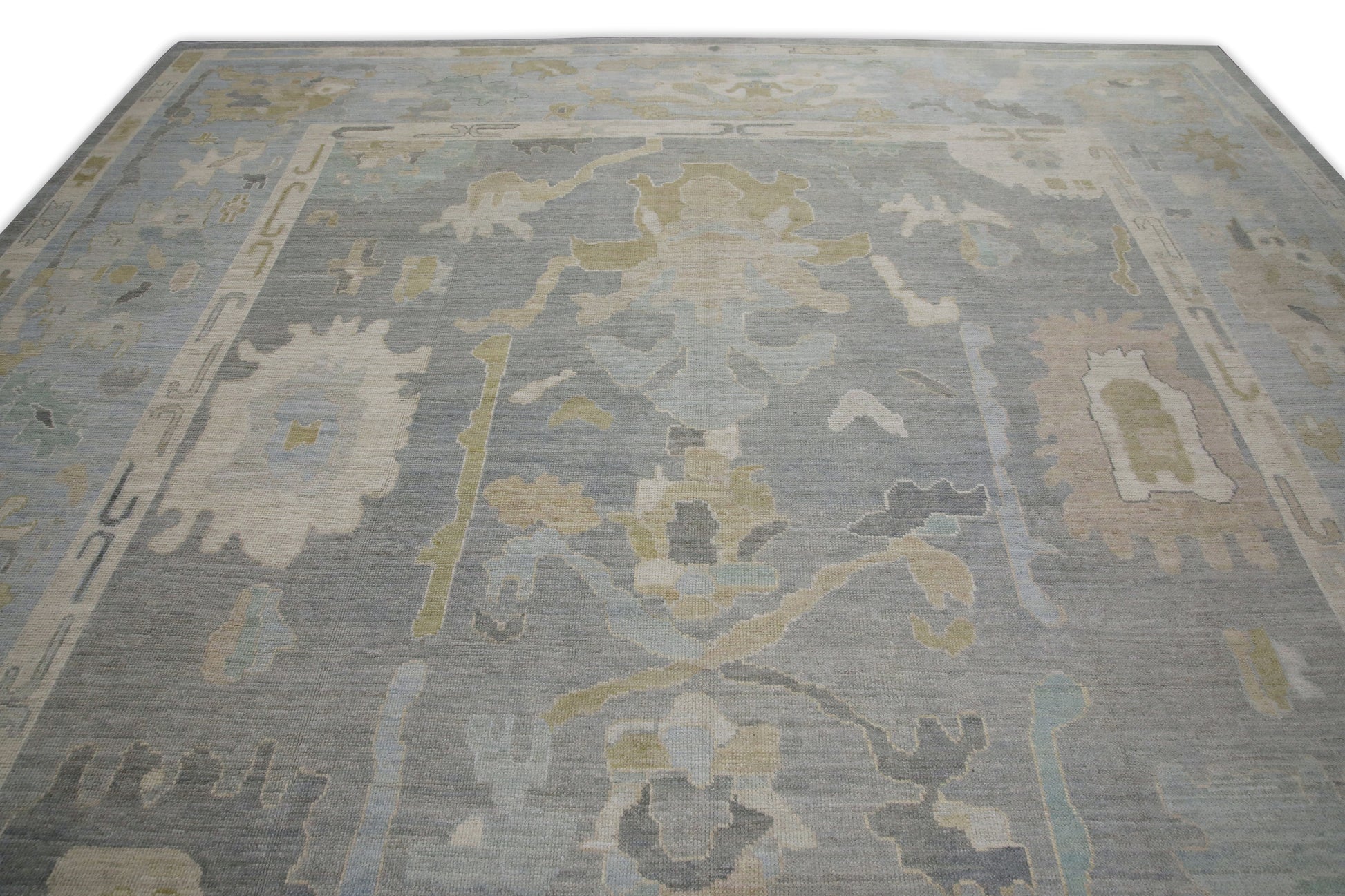 Turkish Oushak Rug 12'1" x 15'6" #8253