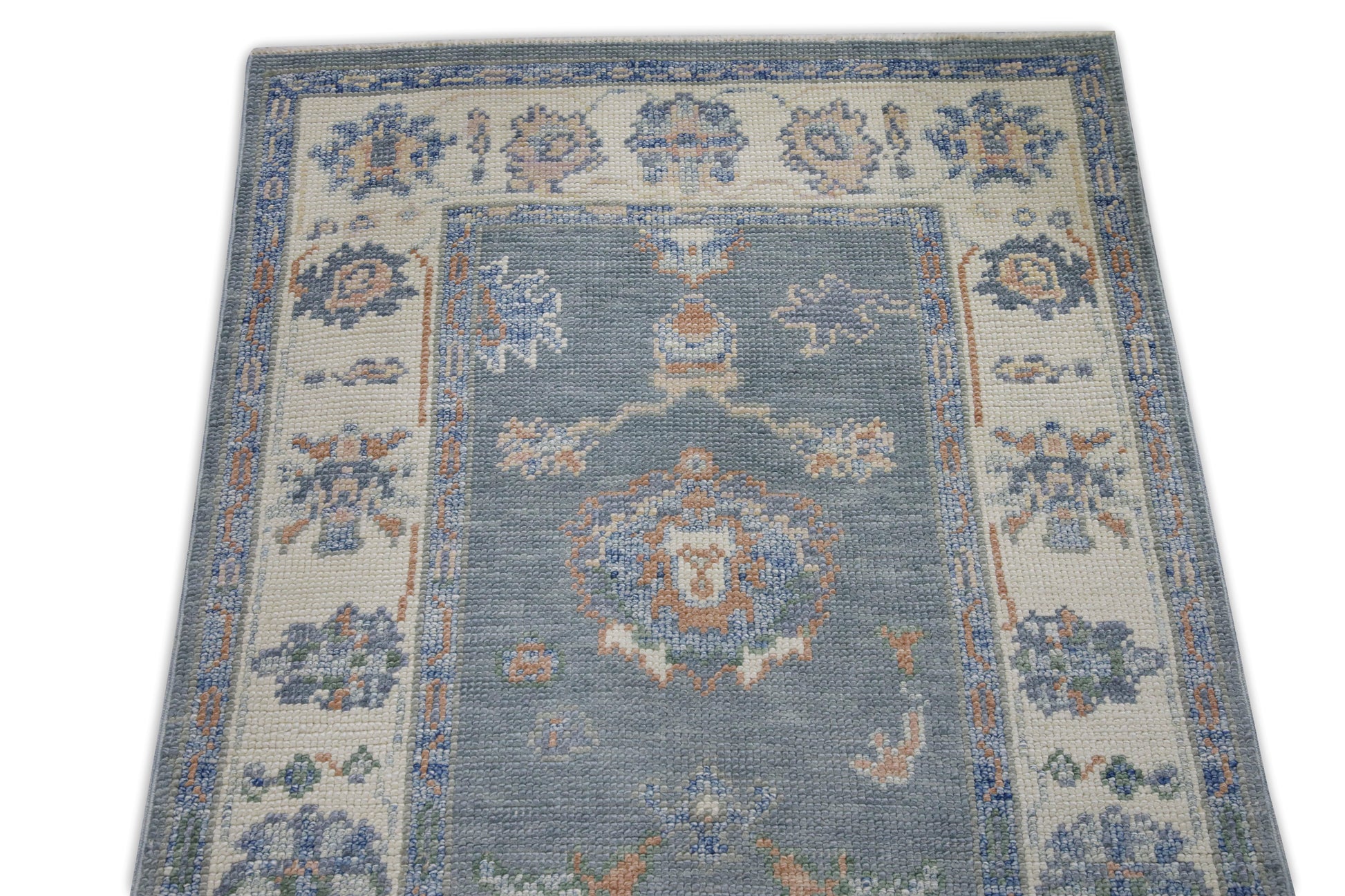 Turkish Oushak Rug 2'9" x 16'11" #8007