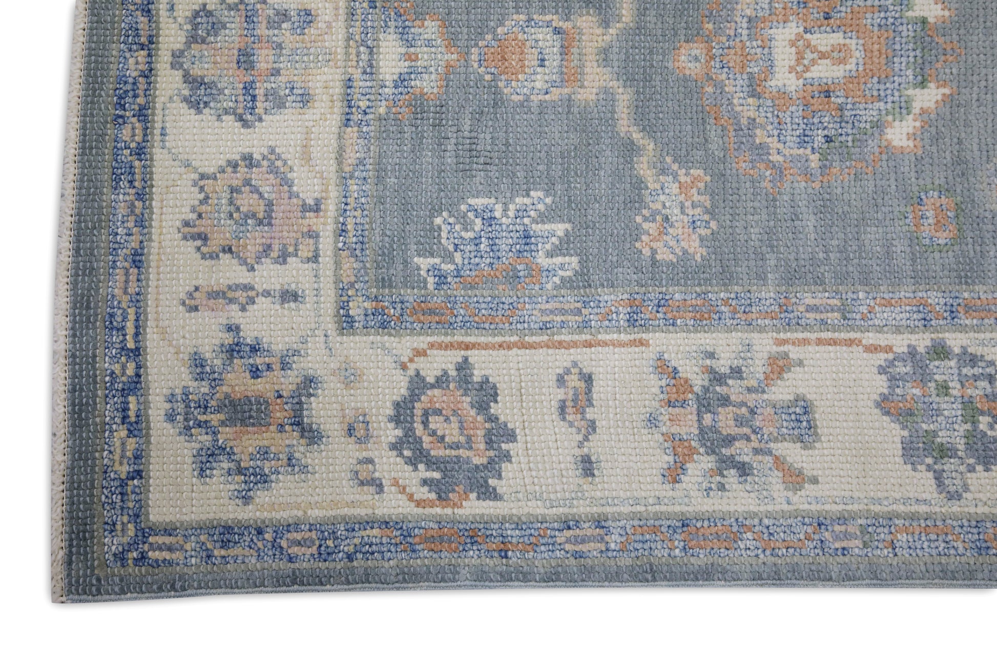 Turkish Oushak Rug 2'9" x 16'11" #8007