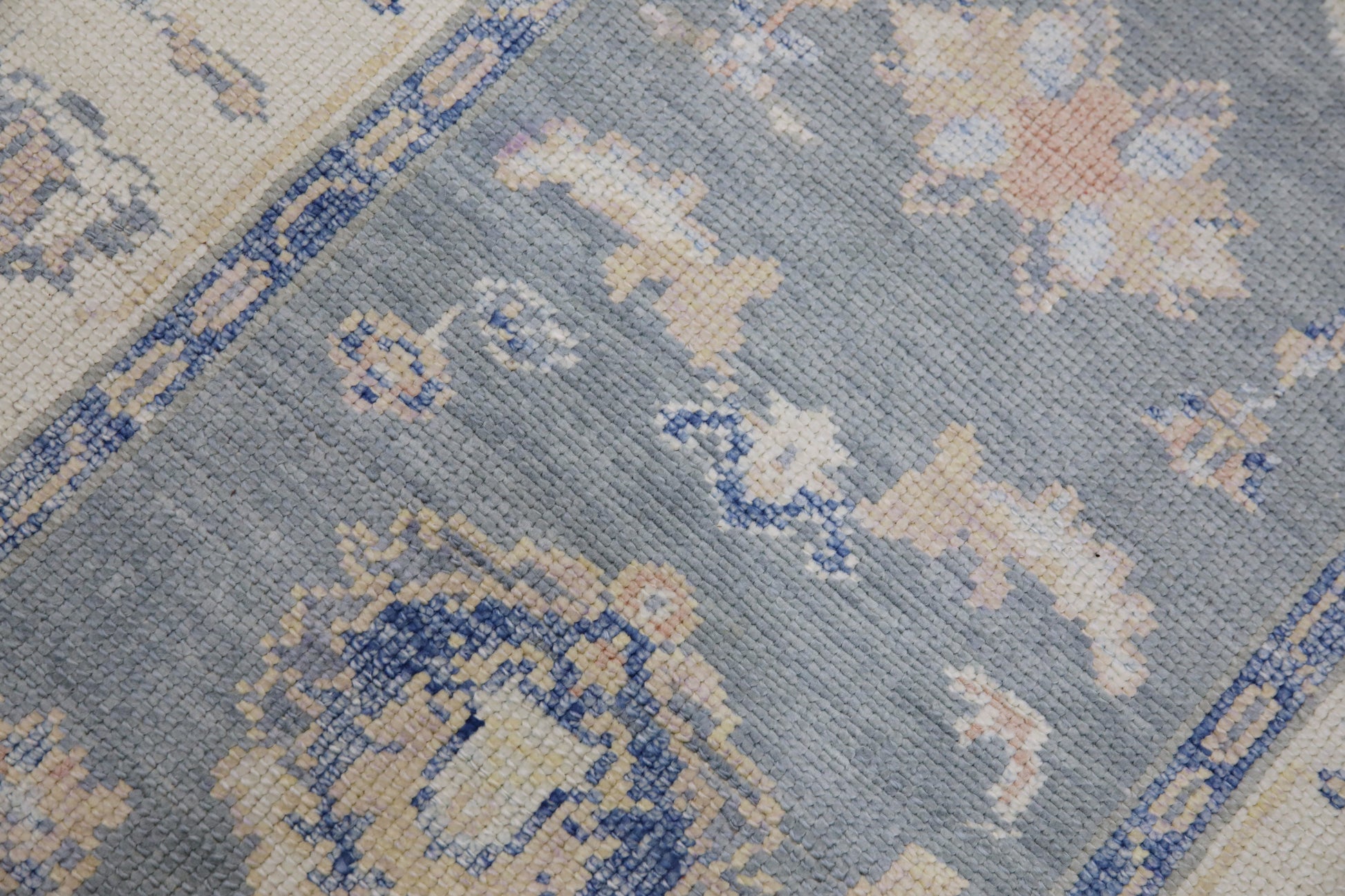 Turkish Oushak Rug 2'9" x 16'11" #8007