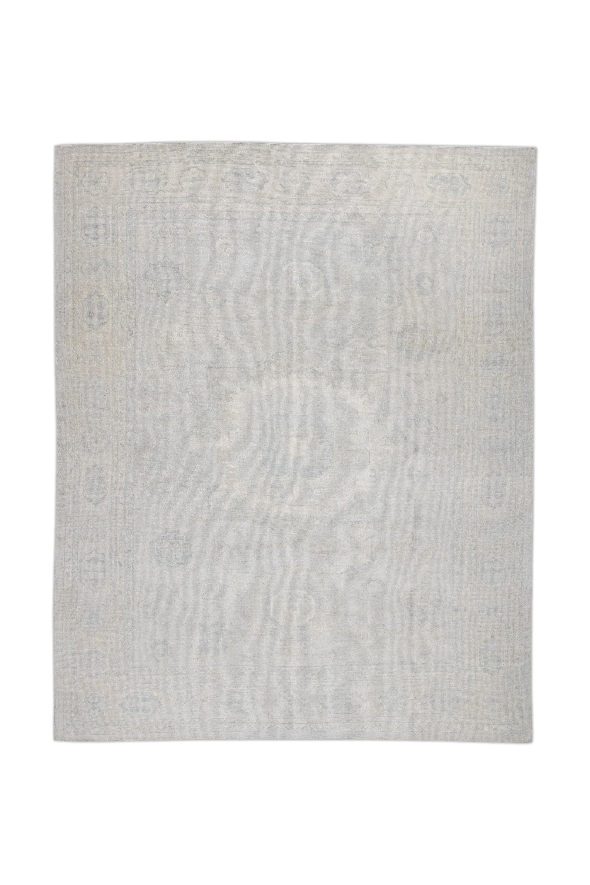 Turkish Oushak Rug 9'5" x 11'8" #10850