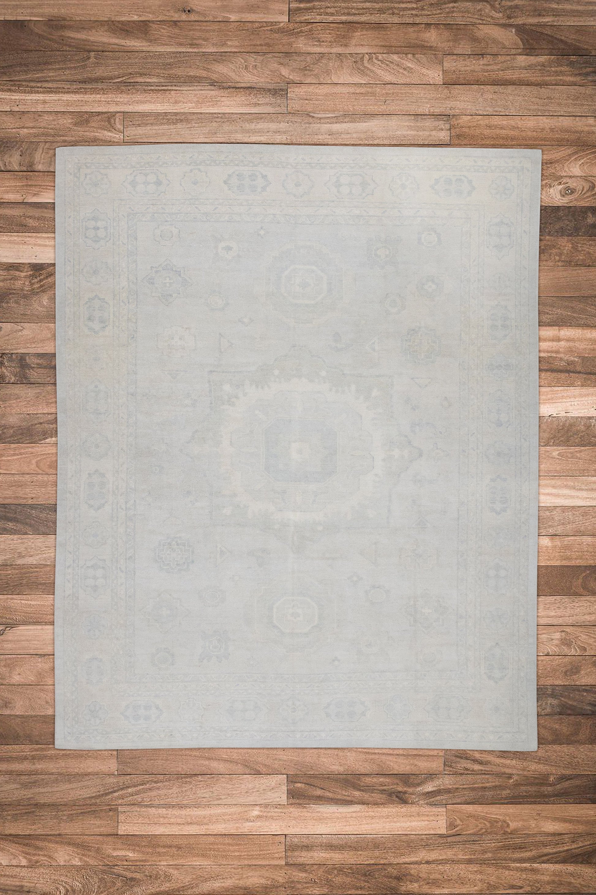 Turkish Oushak Rug 9'5" x 11'8" #10850