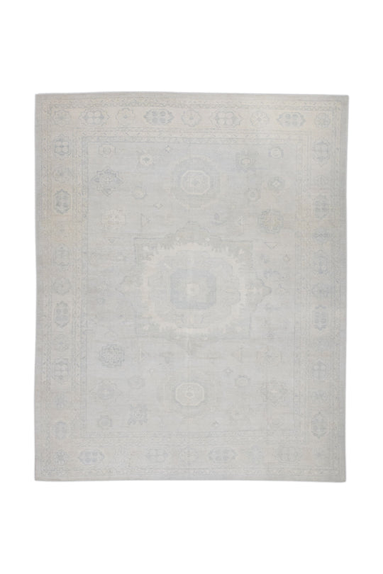 #10850 Turkish Oushak 9'5" x 11'8"