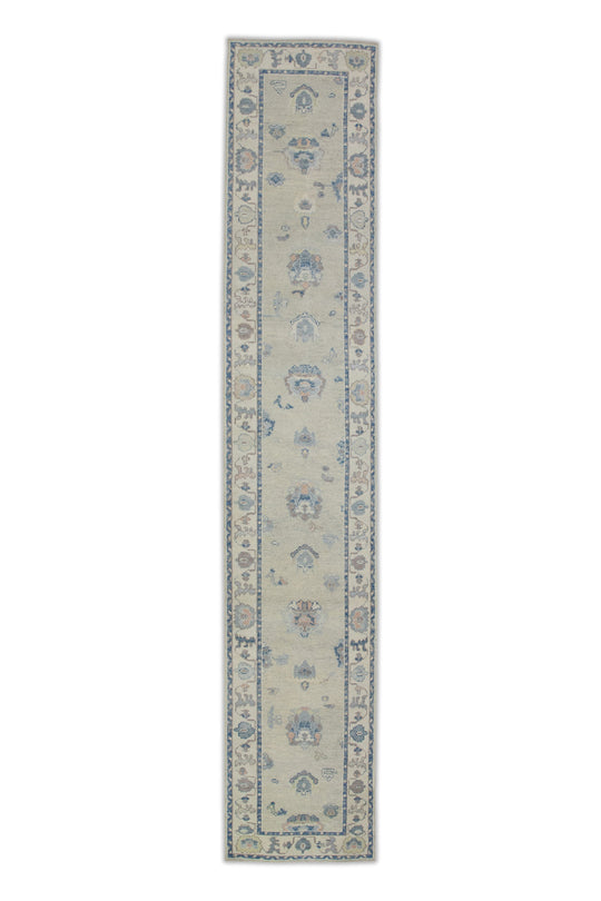 #8227 Turkish Oushak 2'11" x 15'9"