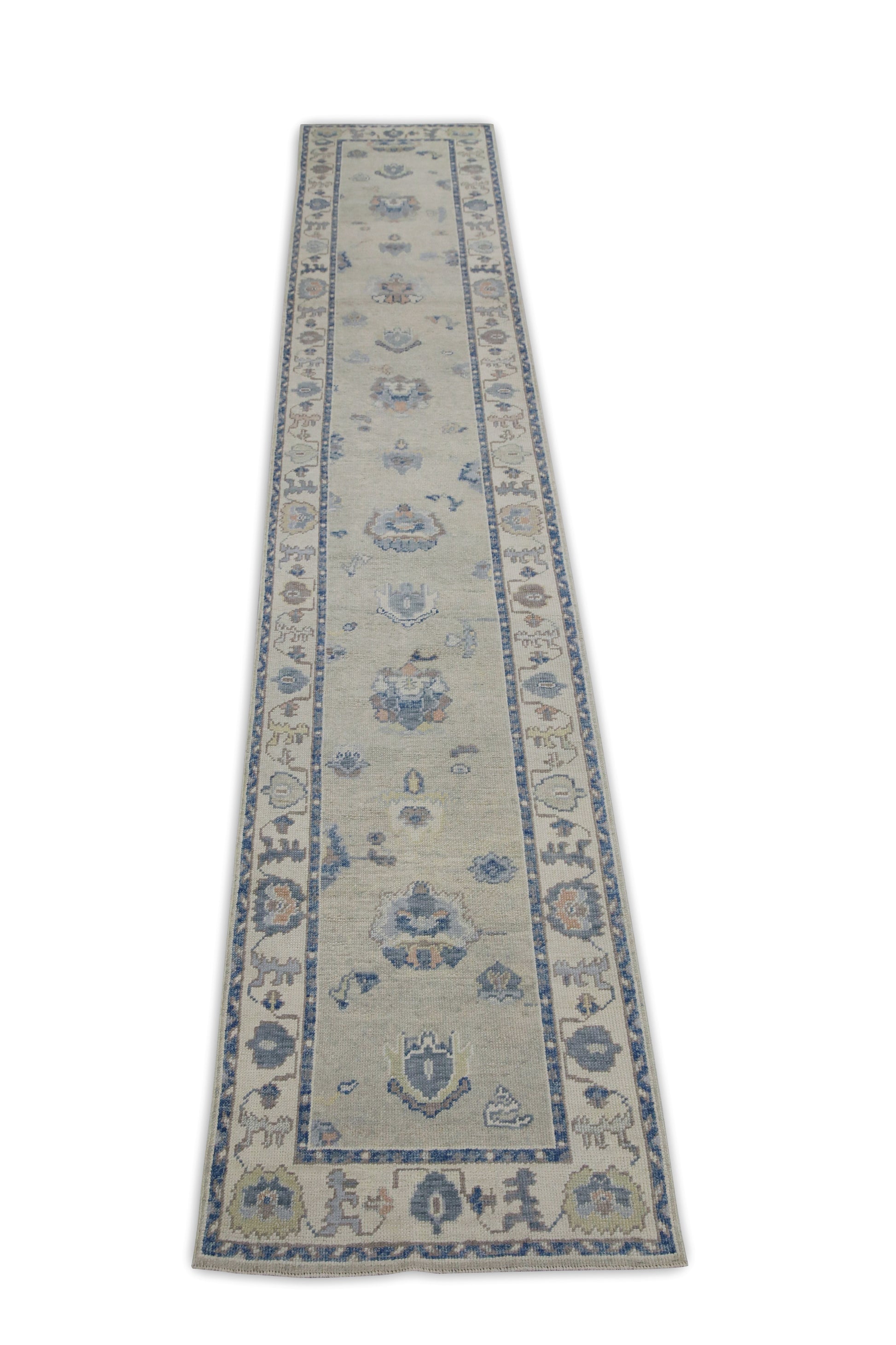 Turkish Oushak Rug 2'11" x 15'9" #8227