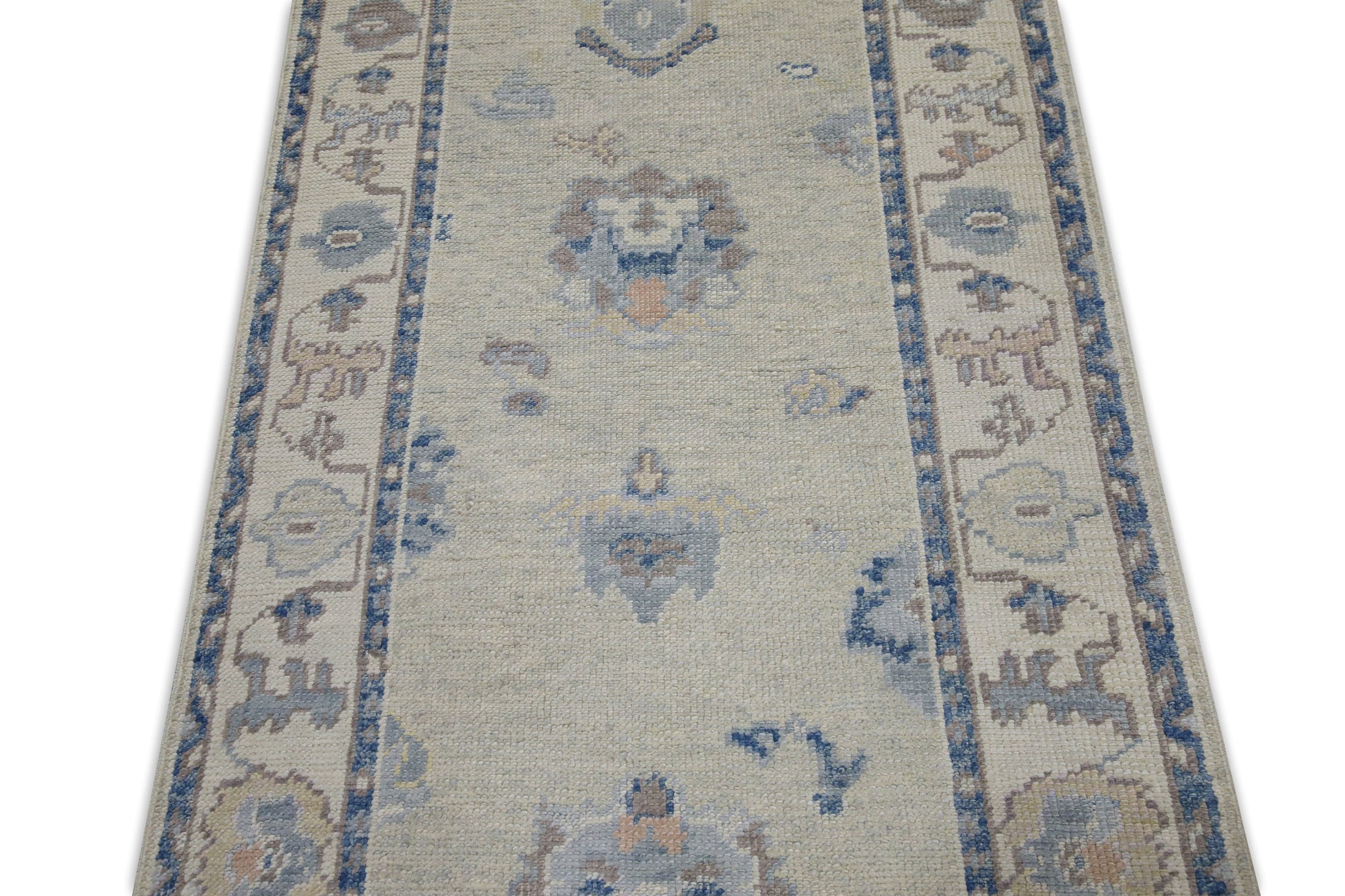 Turkish Oushak Rug 2'11" x 15'9" #8227