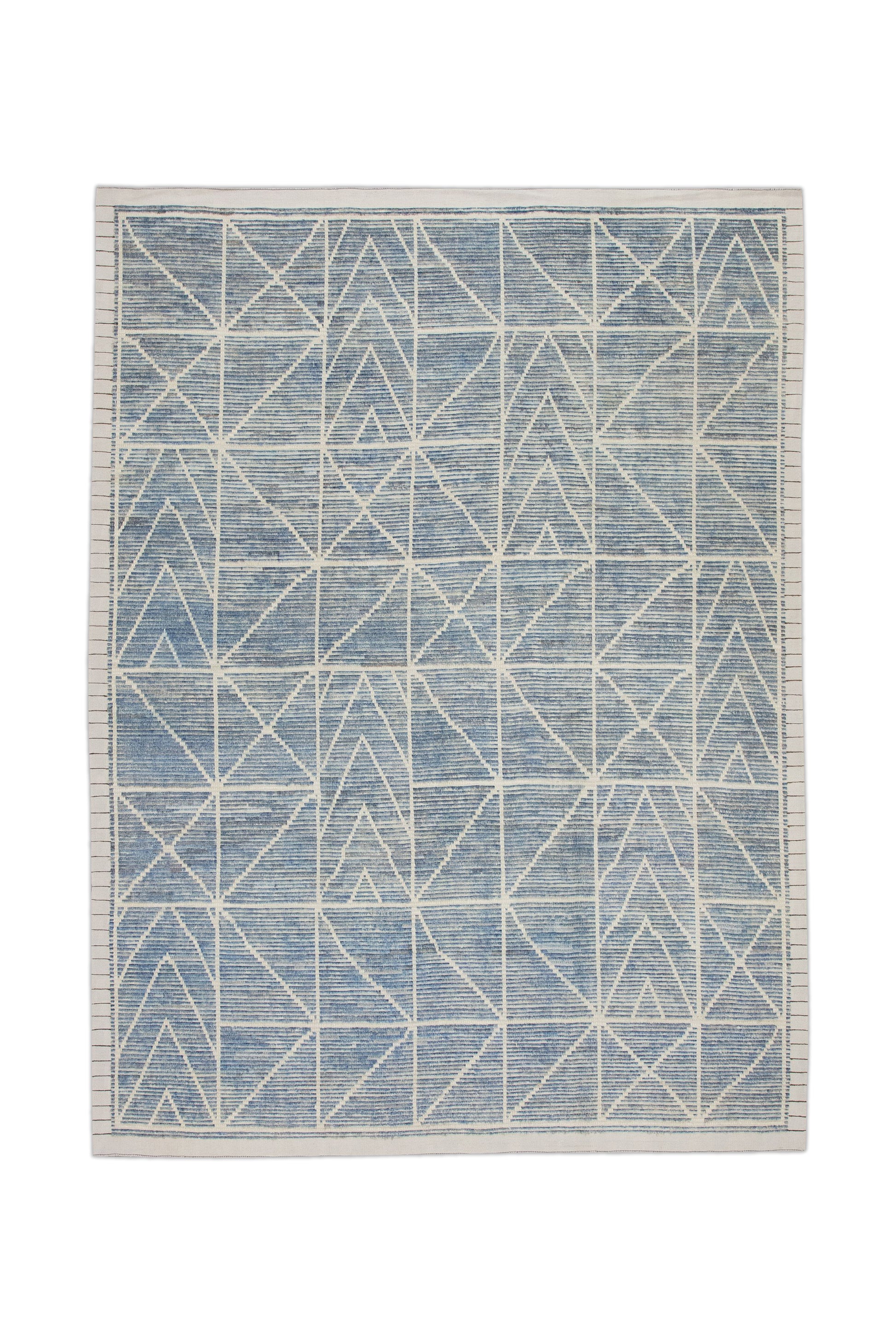 Turkish Tulu Rug Hand Knotted 7'8" x 10'1" #10817