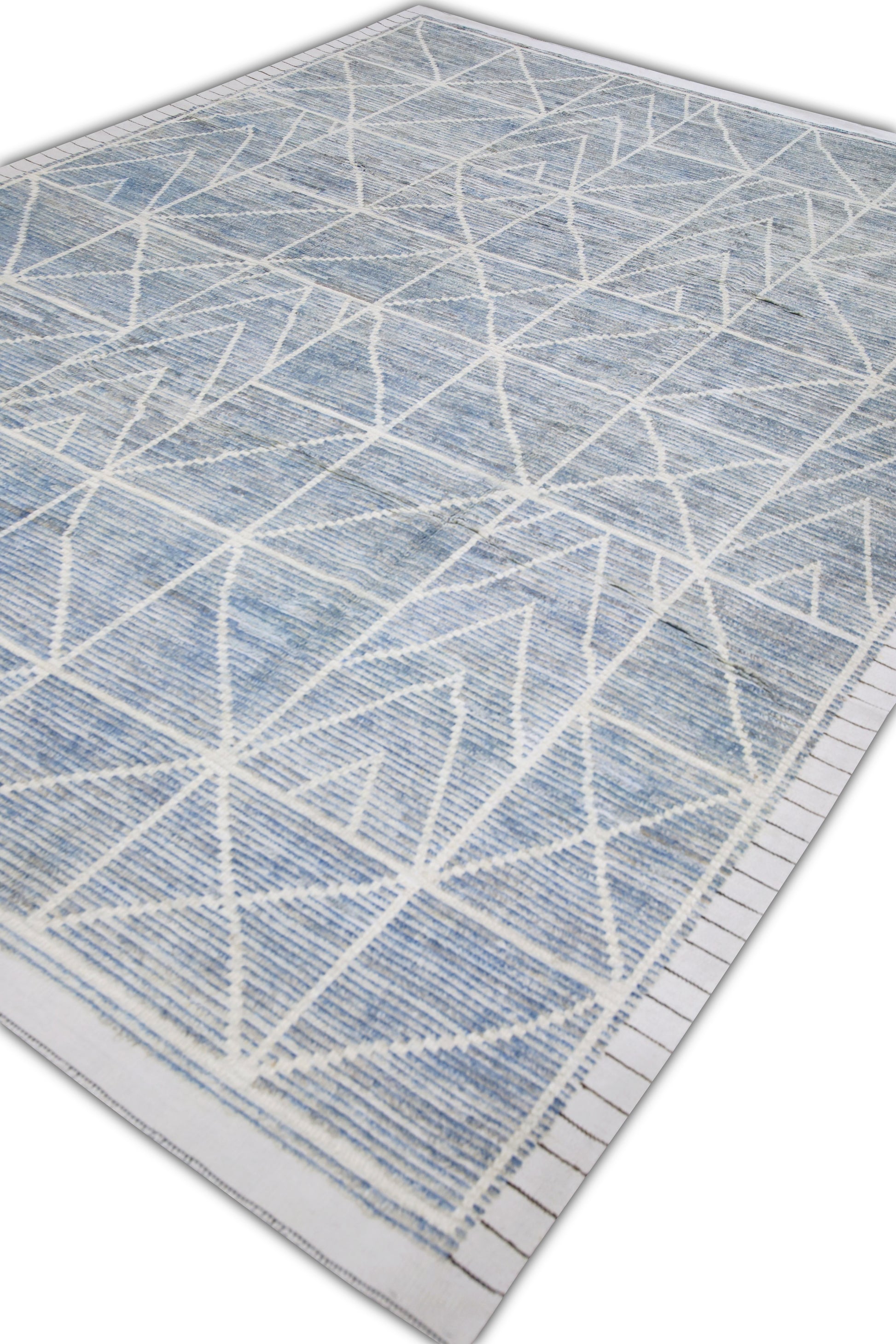 Turkish Tulu Rug Hand Knotted 7'8" x 10'1" #10817