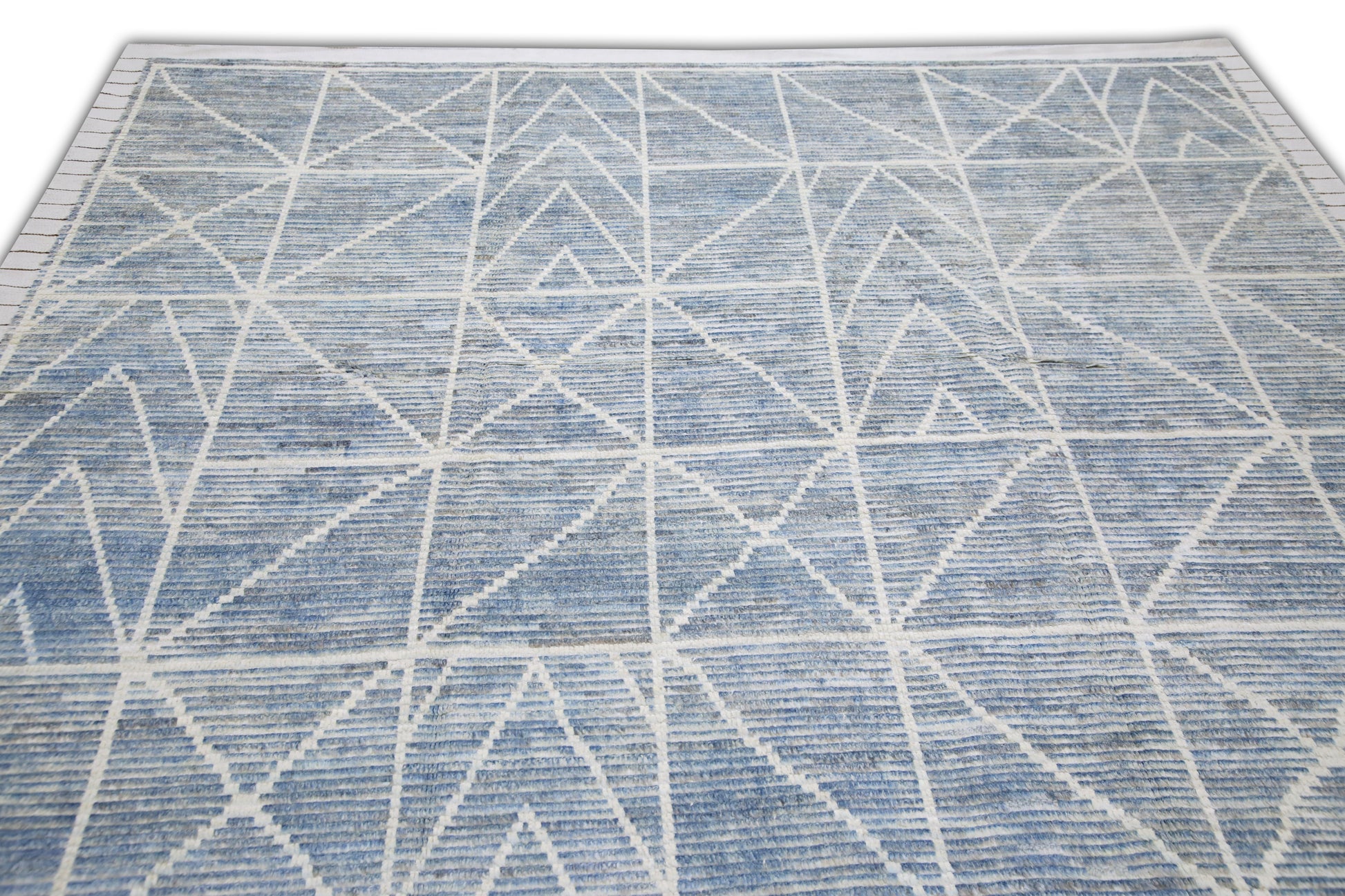 Turkish Tulu Rug Hand Knotted 7'8" x 10'1" #10817