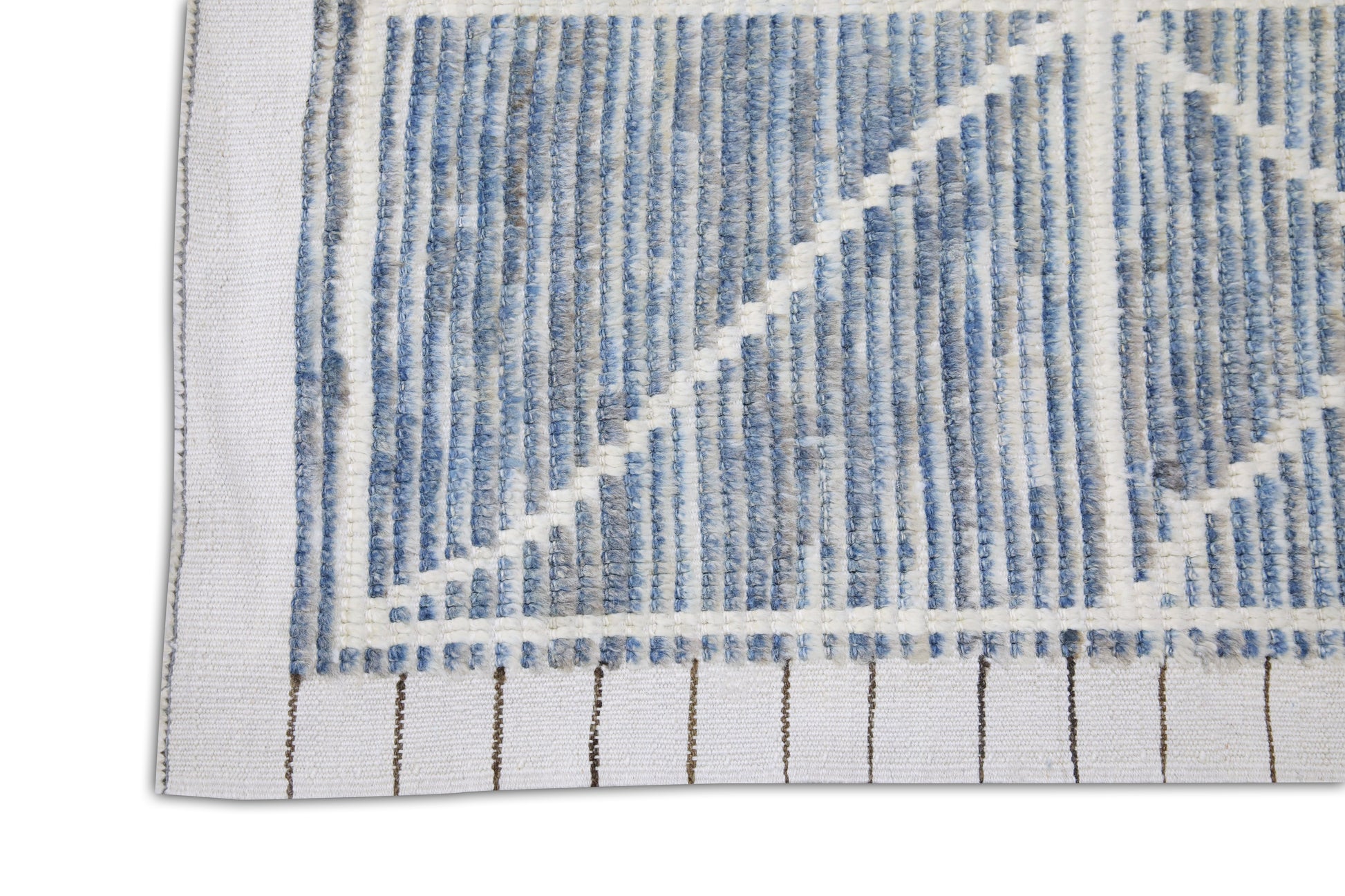 Turkish Tulu Rug Hand Knotted 7'8" x 10'1" #10817
