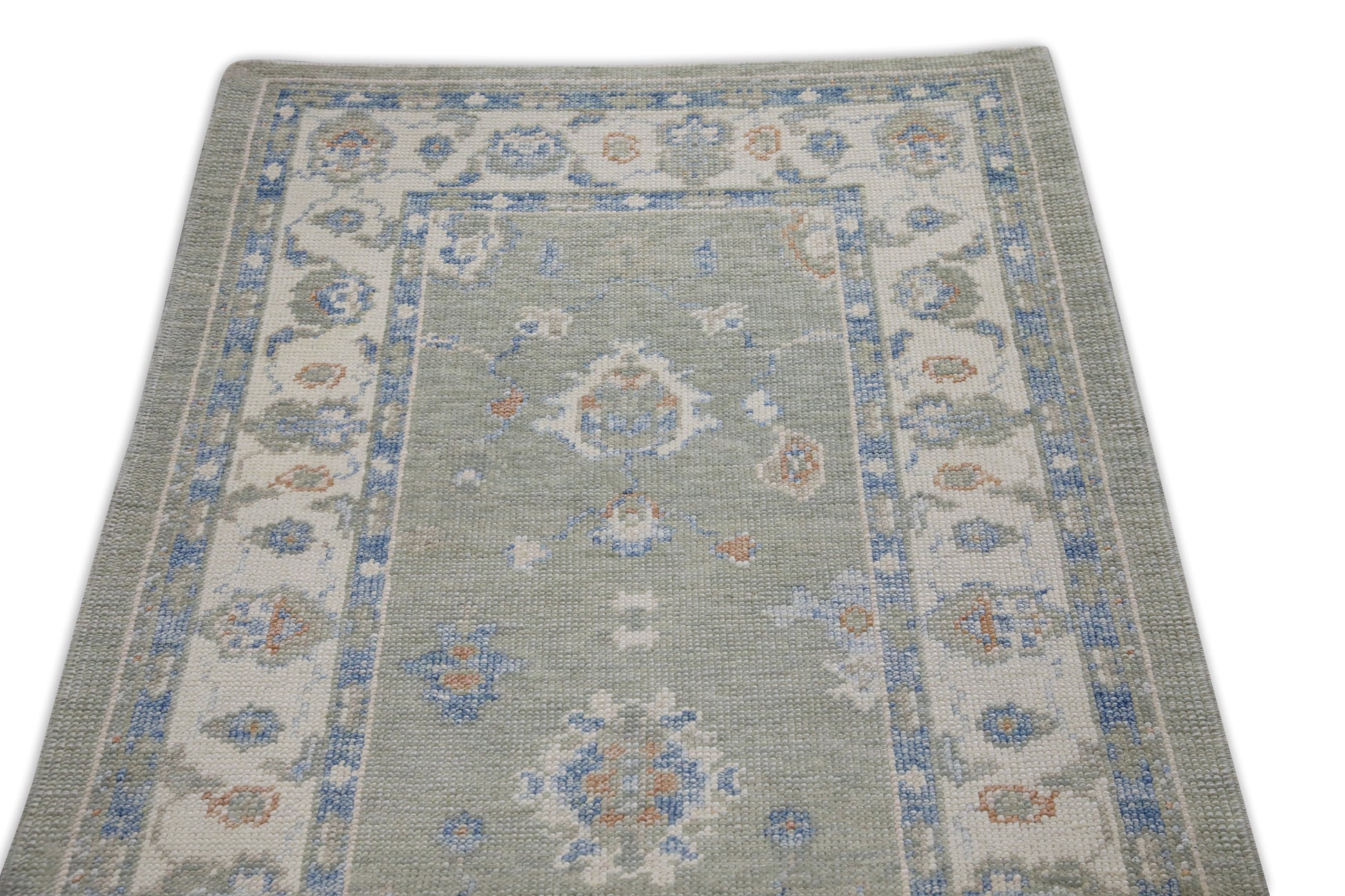 Turkish Oushak Rug 3' x 15'1" #8246