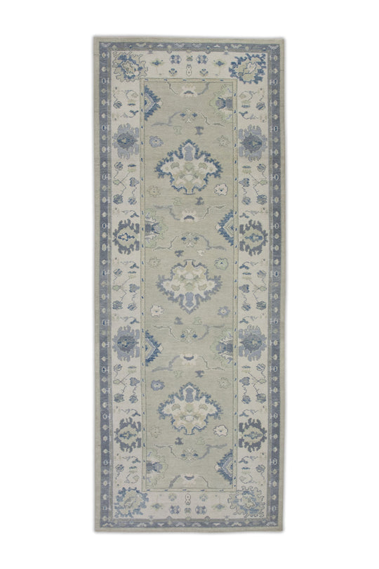 #7885 Turkish Oushak 5' x 12'10"