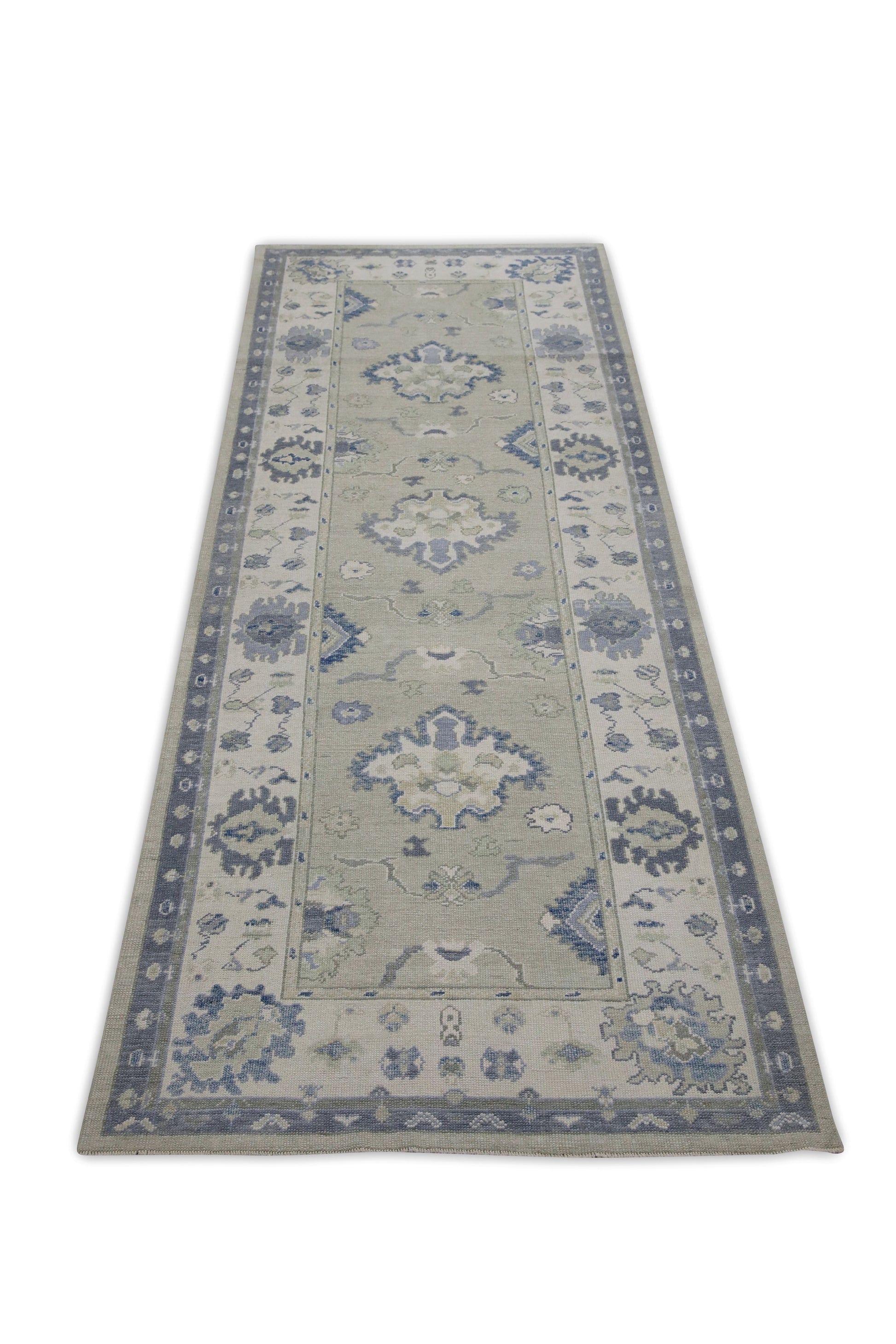 Turkish Oushak Rug 5' x 12'10" #7885