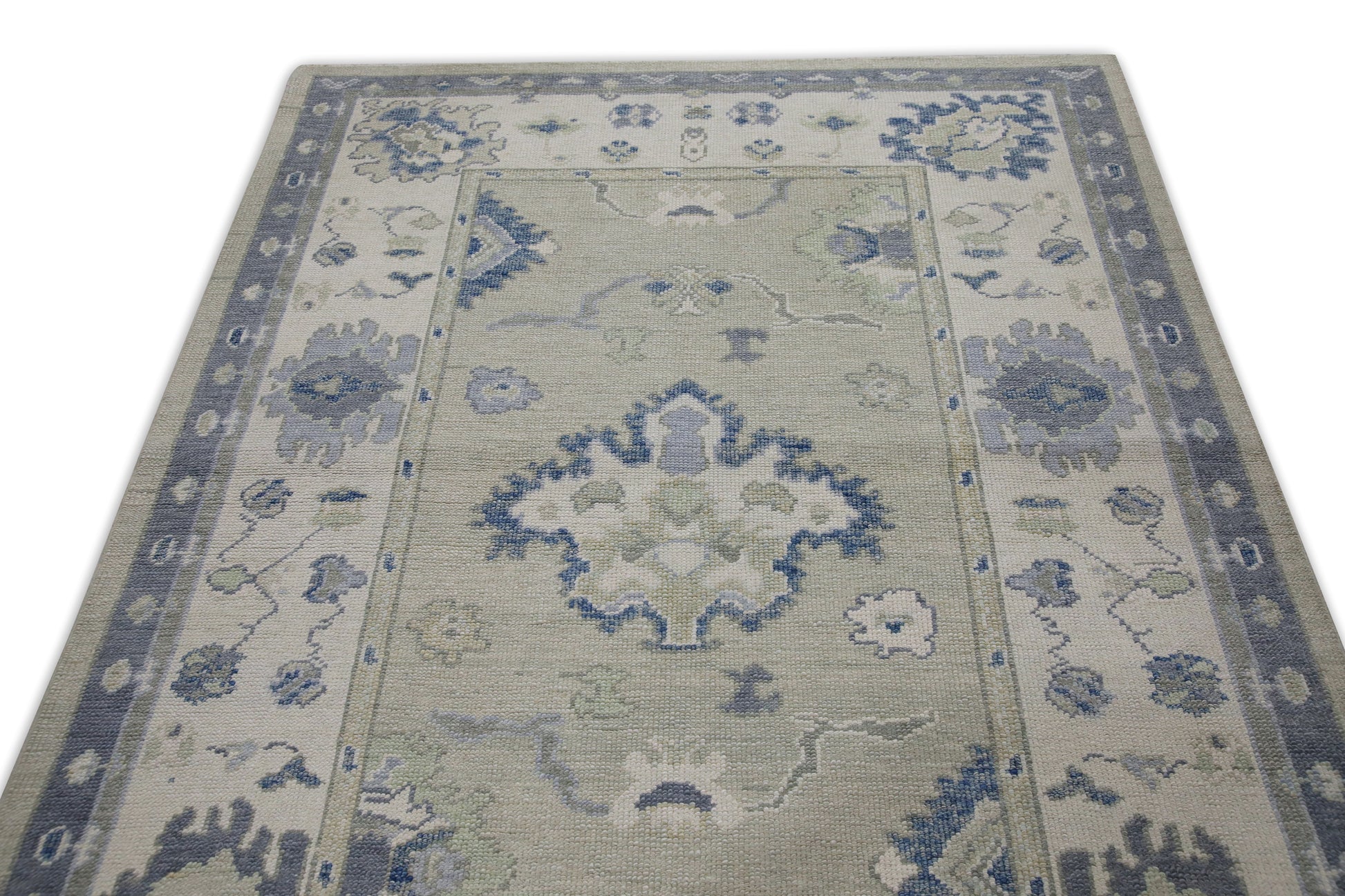 Turkish Oushak Rug 5' x 12'10" #7885
