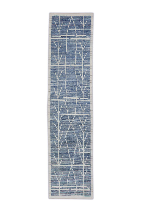 #7729 Hand Knotted Turkish Tulu Rug 3' x 12'7"