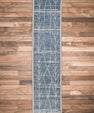 Turkish Tulu Rug Hand Knotted 3' x 12'7" #7729