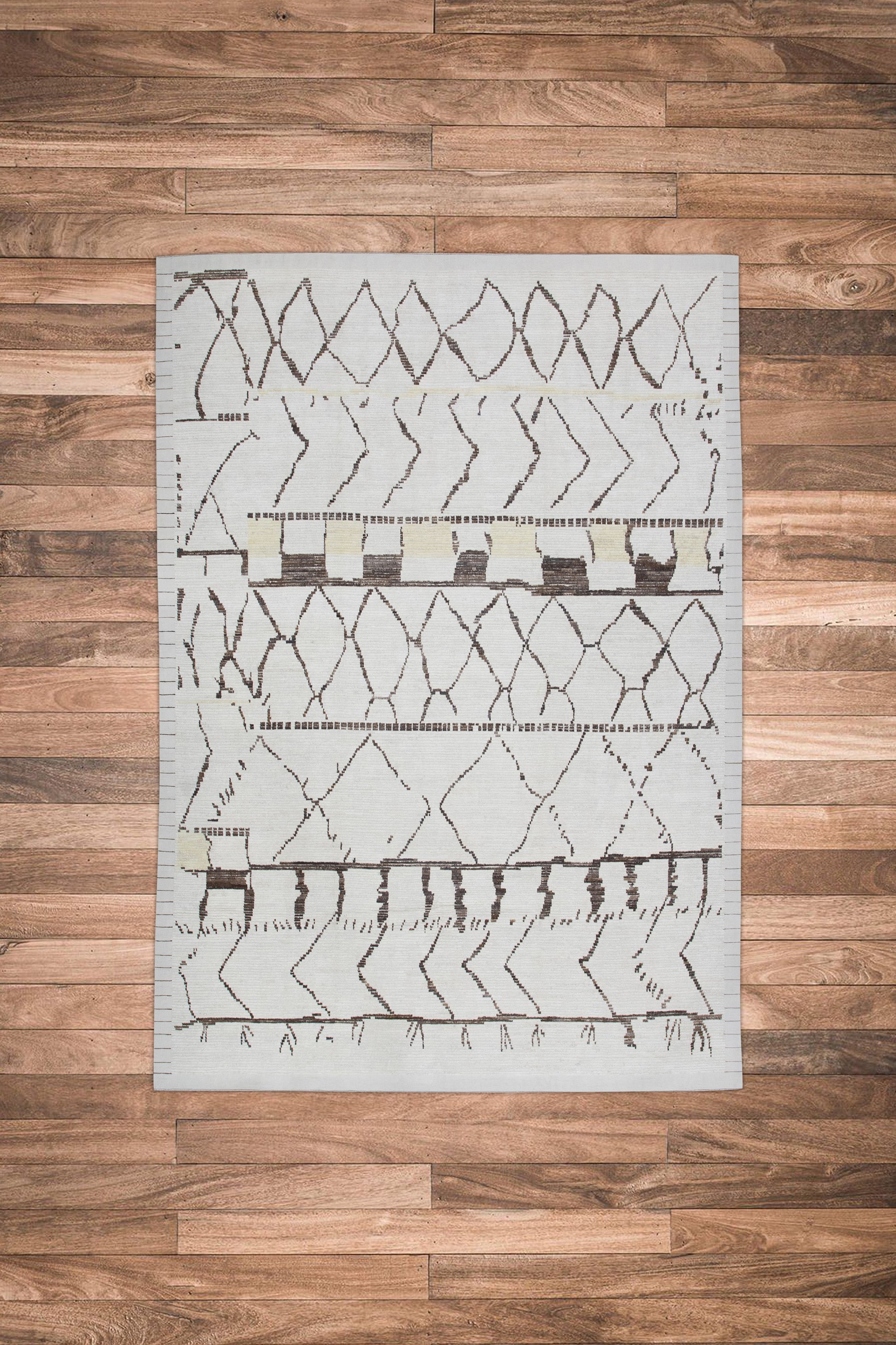 Turkish Tulu Rug Hand Knotted 9'3" x 12'9" #10742