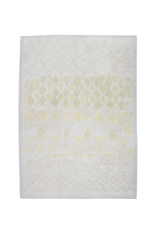 #10814 Hand Knotted Turkish Tulu Rug 9'4" x 12'7"