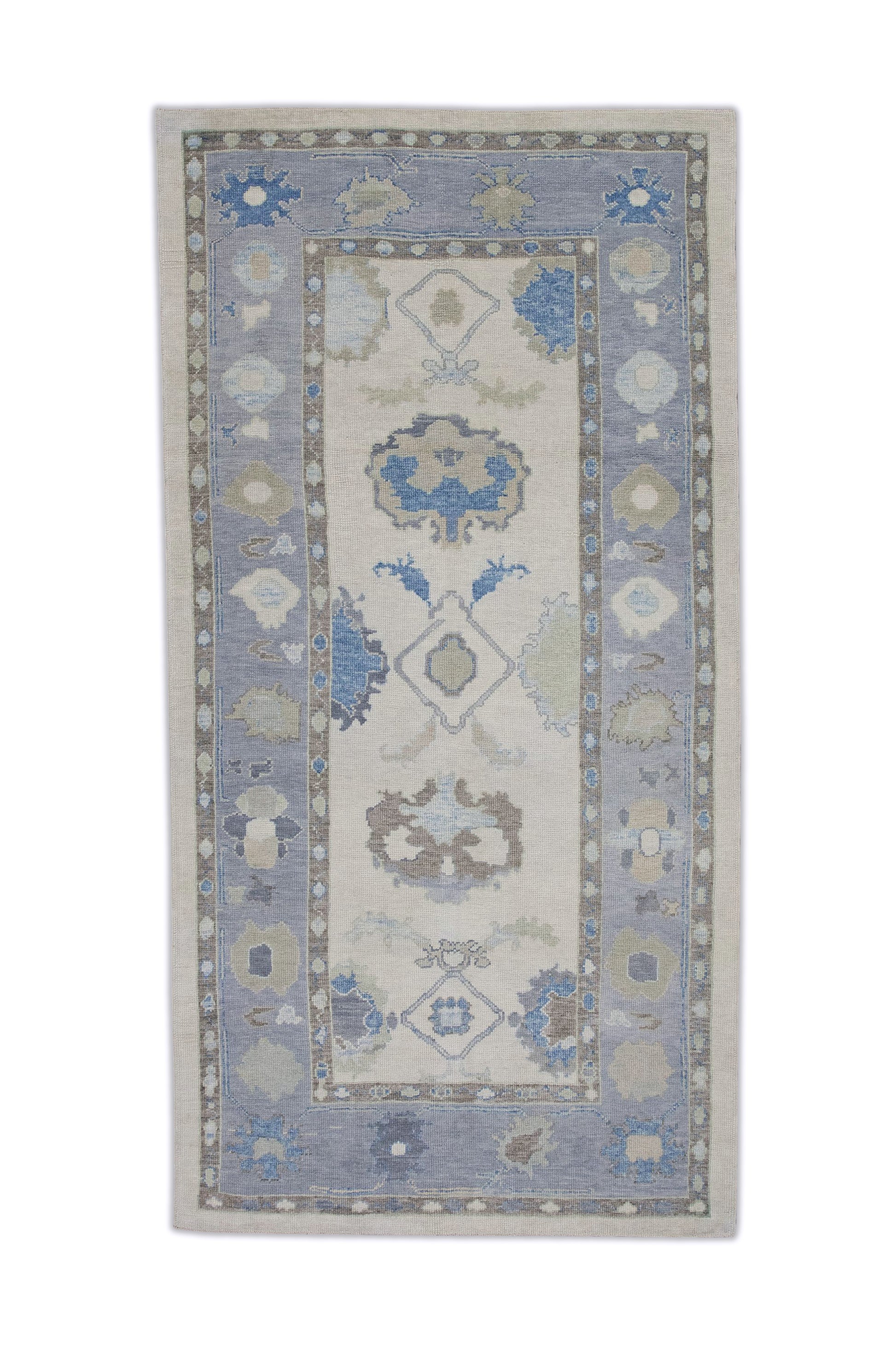 Turkish Oushak Rug 5'1" x 9'7" #8195