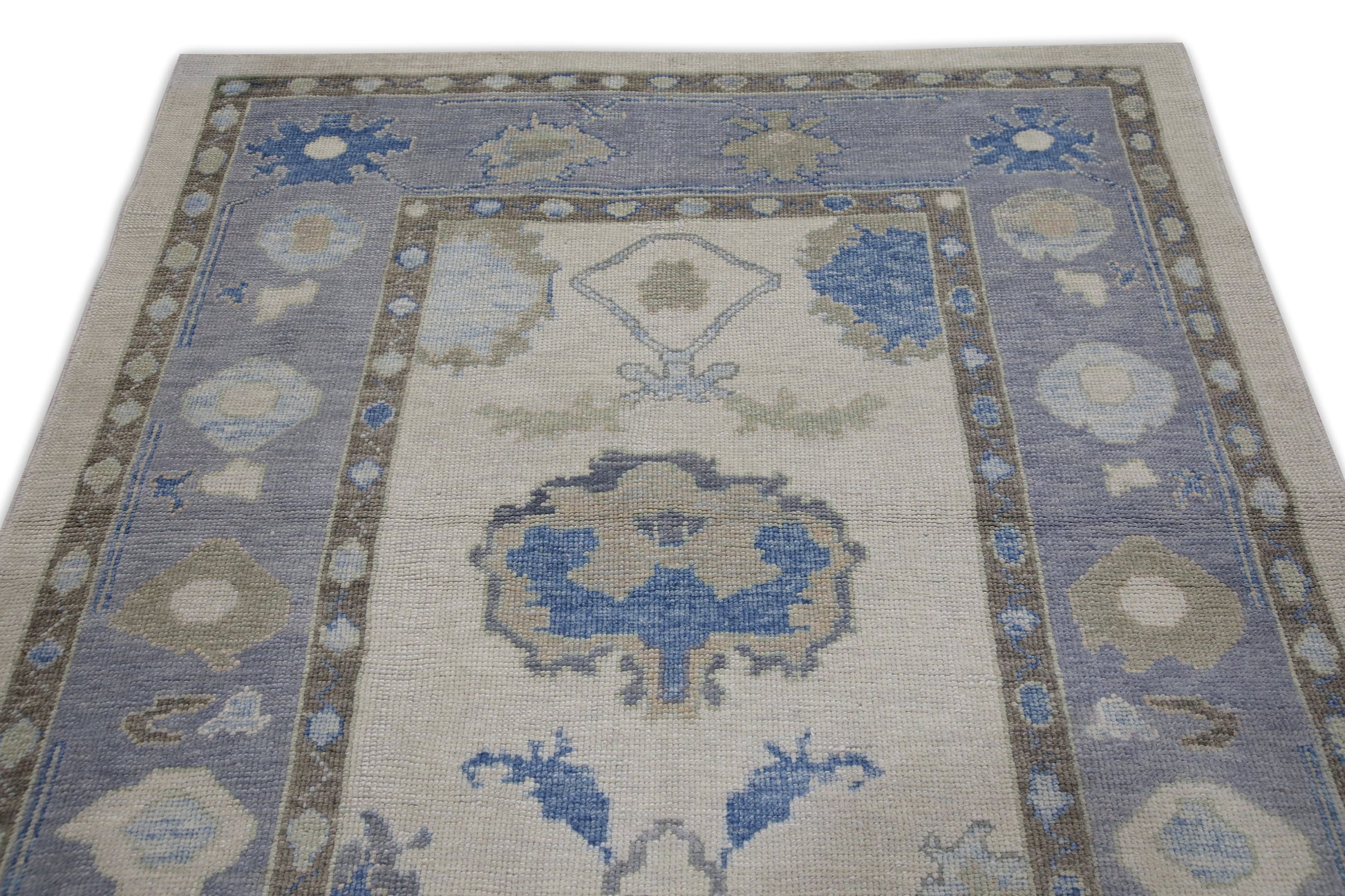 Turkish Oushak Rug 5'1" x 9'7" #8195